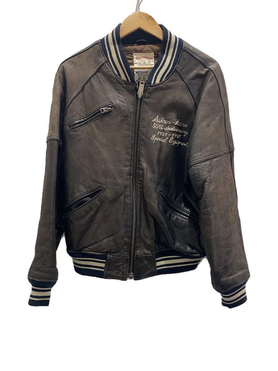 Avirex Avirex 50th Anniv Avirex Champs Lthr Stadium Jkt Brown Size US XS / EU 42 / 0 - 1 Thumbnail