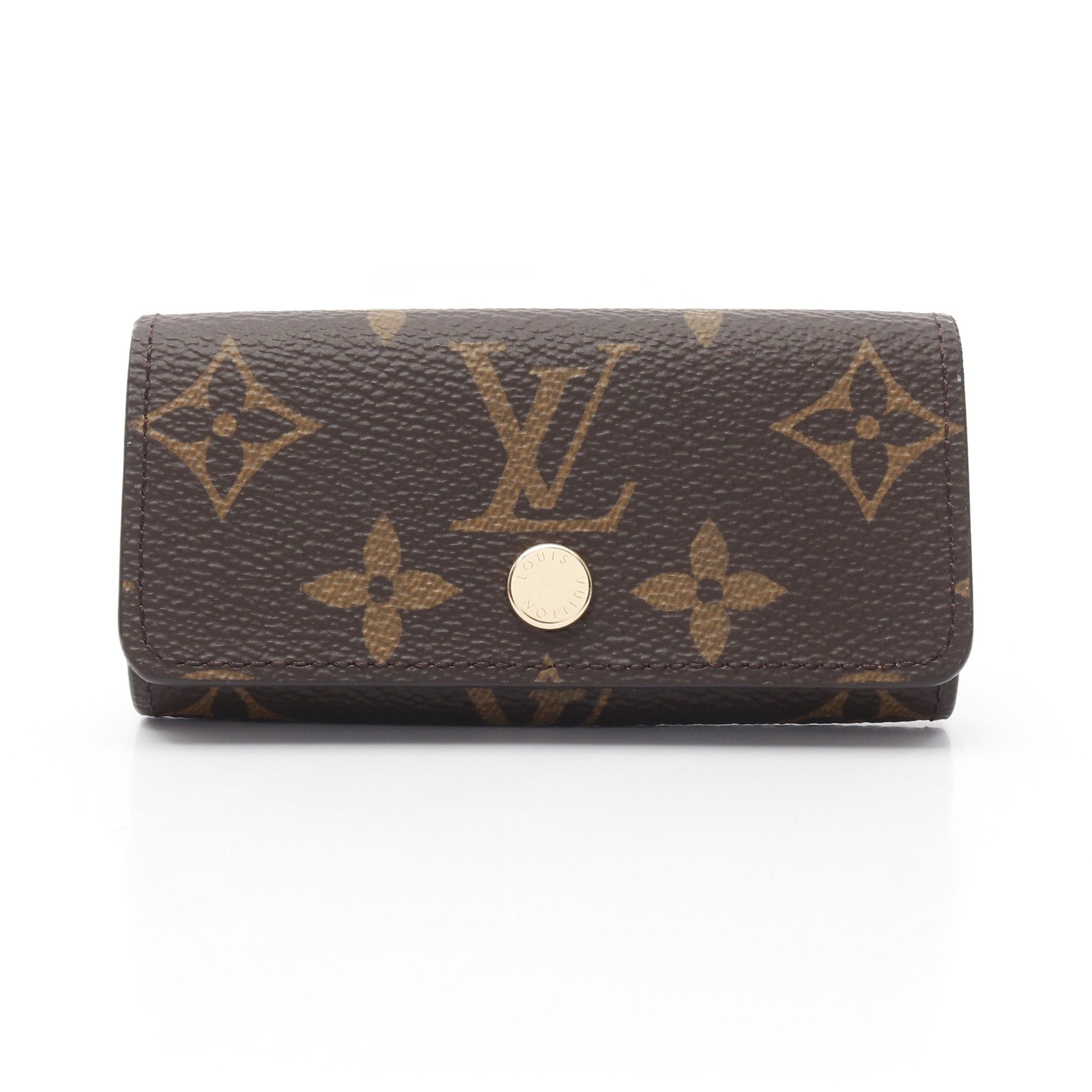 Louis Vuitton Louis Vuitton Multicle 4 Monogram Ring Chain Key Case Brown Size ONE SIZE - 1 Thumbnail