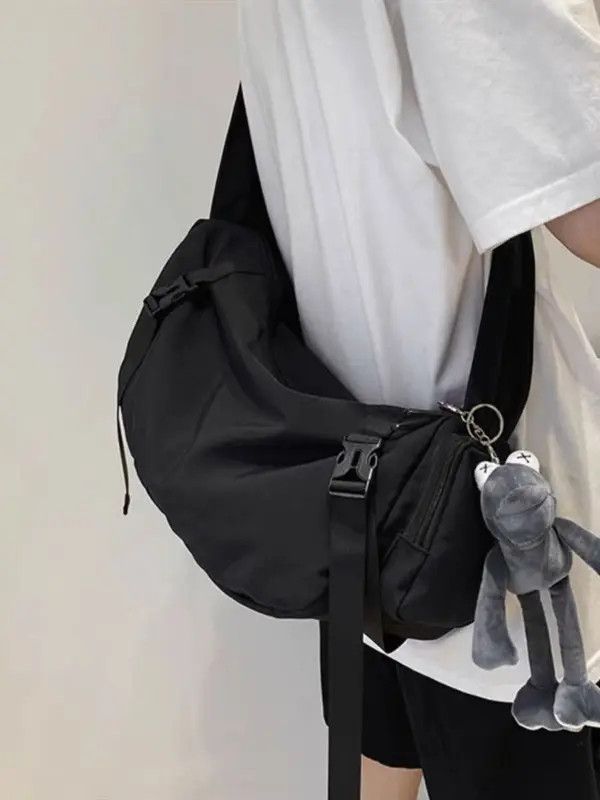 VIBE High Street Retro Large Capacity Shoulder Crossbody Bag Size ONE SIZE - 7 Thumbnail