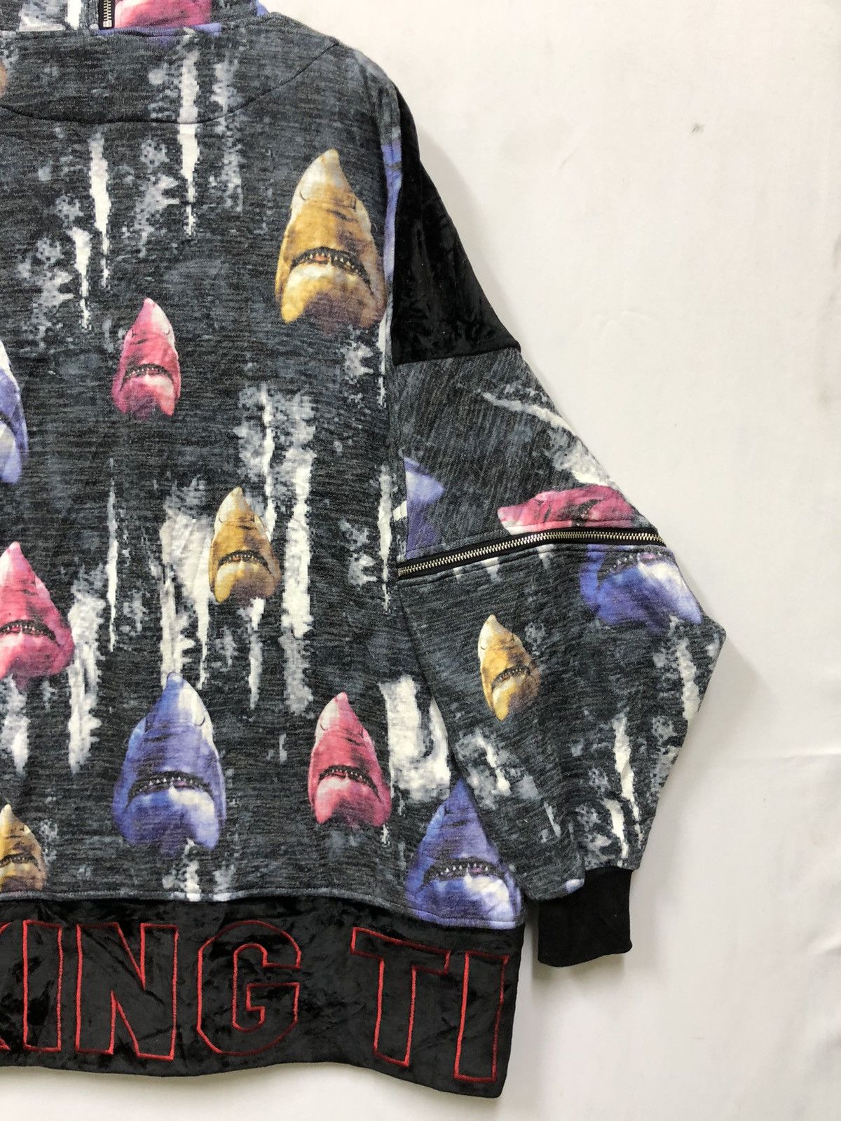 Japanese Brand SMOKING TIME ‘SHARK’ Size US L / EU 52-54 / 3 - 11 Thumbnail