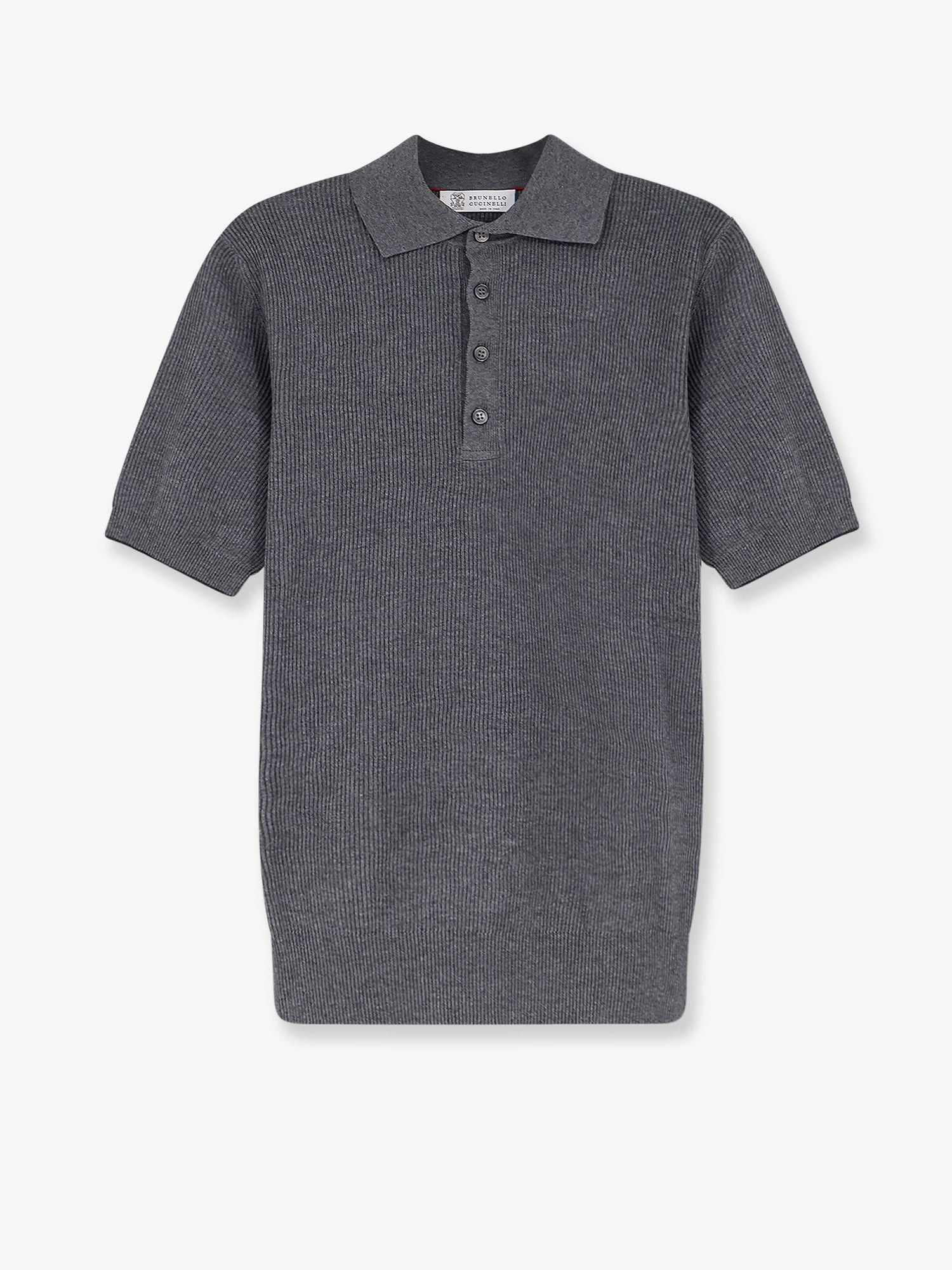 Brunello Cucinelli Cotton Polo Shirt Size US XL / EU 56 / 4 - 1 Thumbnail