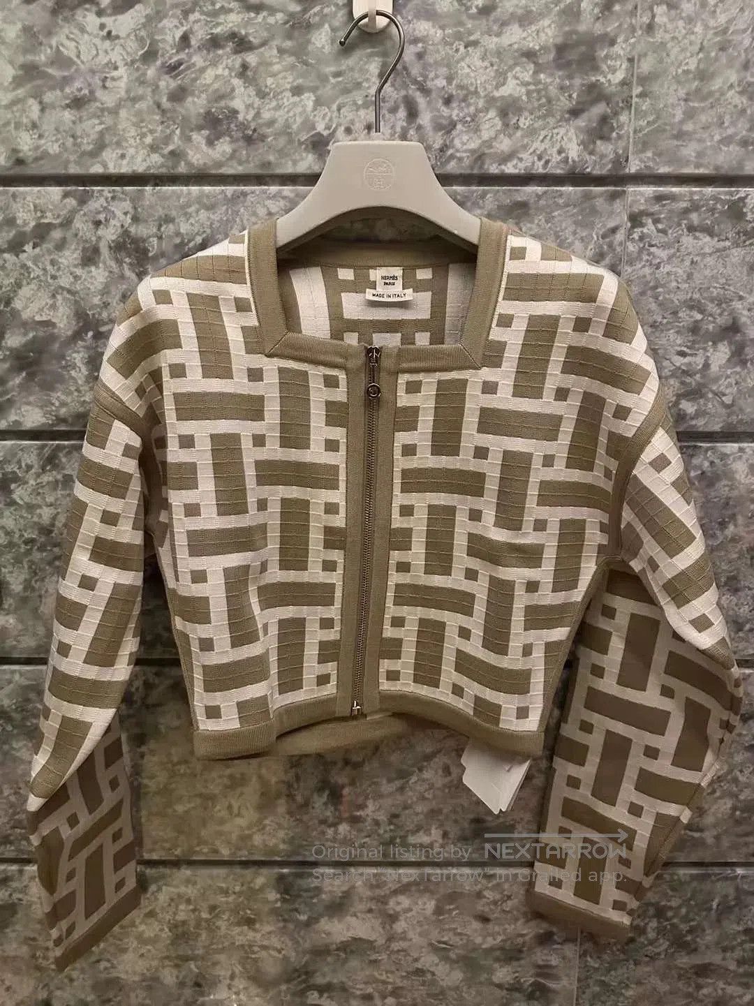 Hermes Hermes Short Cropped Jacket Size 34. Size US XS / EU 42 / 0 - 1 Thumbnail