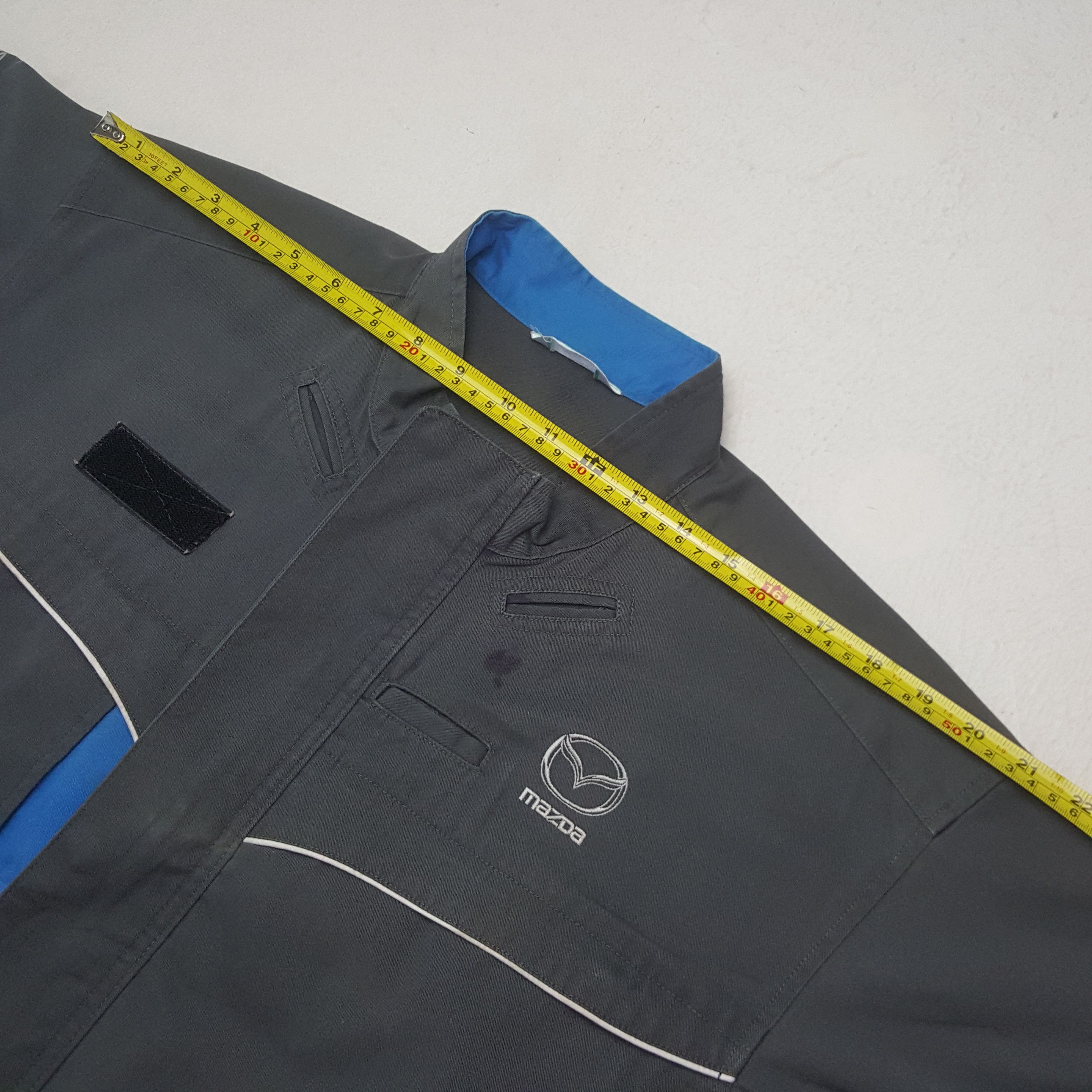Japanese Brand Vintage Mazda Rally Team Uniform Coverall Jacket RR27 Size US XL / EU 56 / 4 - 11 Thumbnail
