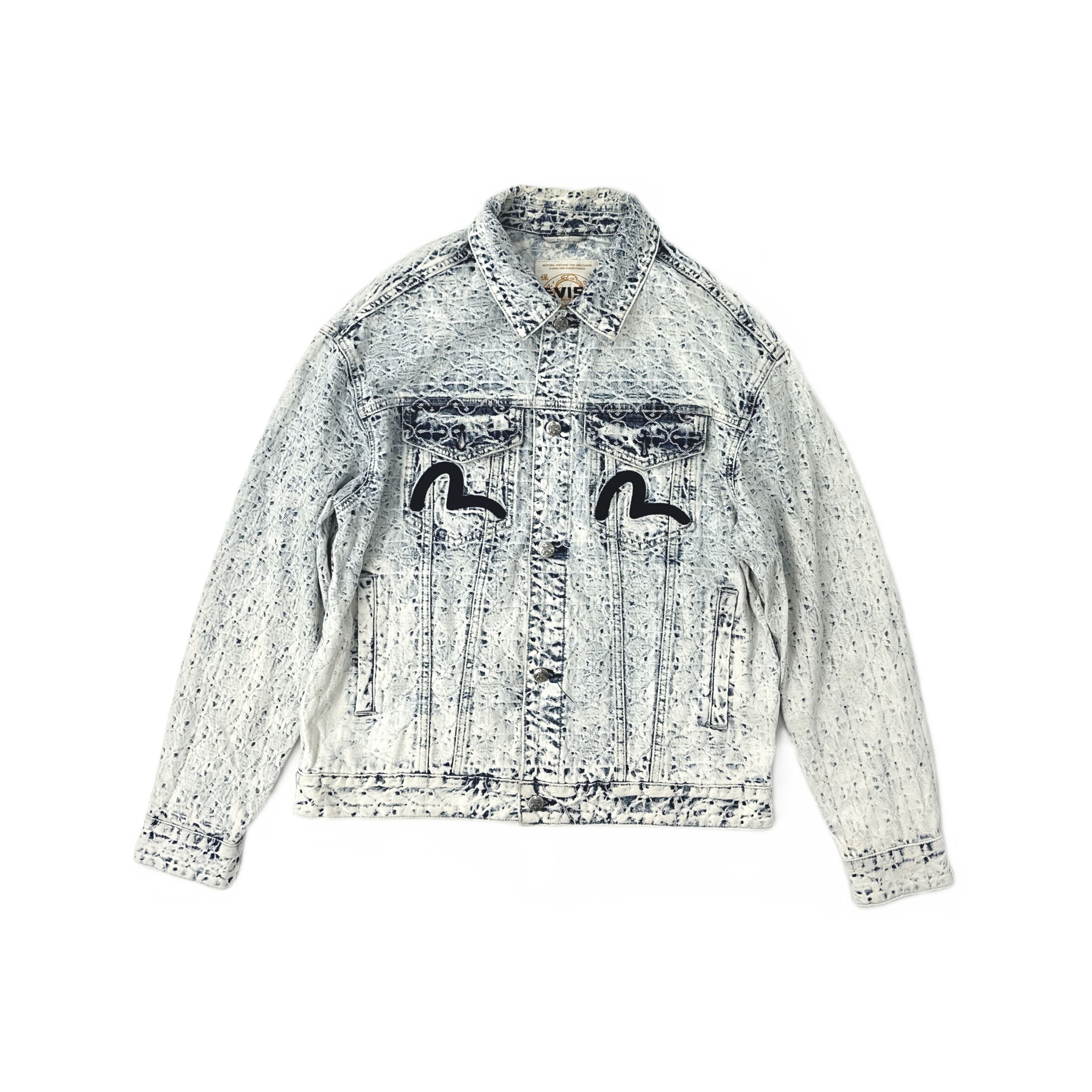 Evisu × Palace Palace x Evisu Classic Seagull Denim Jacket | Grailed
