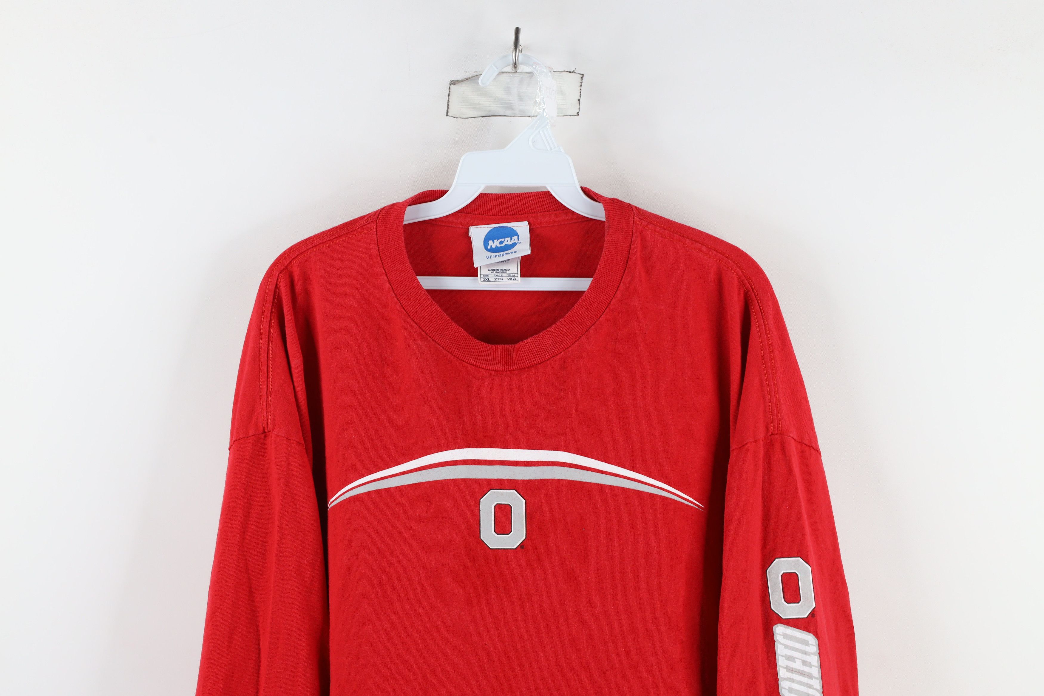 Vintage Vintage 90s Out Ohio State University Long Sleeve T-Shirt Size US XXL / EU 58 / 5 - 2 Thumbnail