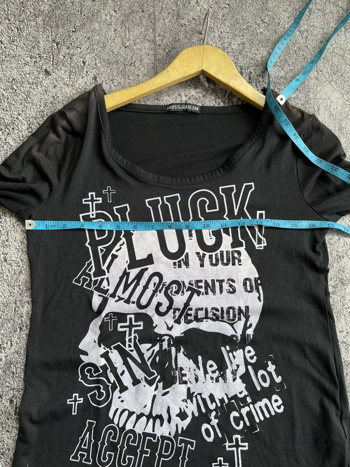 Japanese Brand Y2k Ghost of Harlem ifsixwasnine long sleeve Skull Size US M / EU 48-50 / 2 - 9 Thumbnail