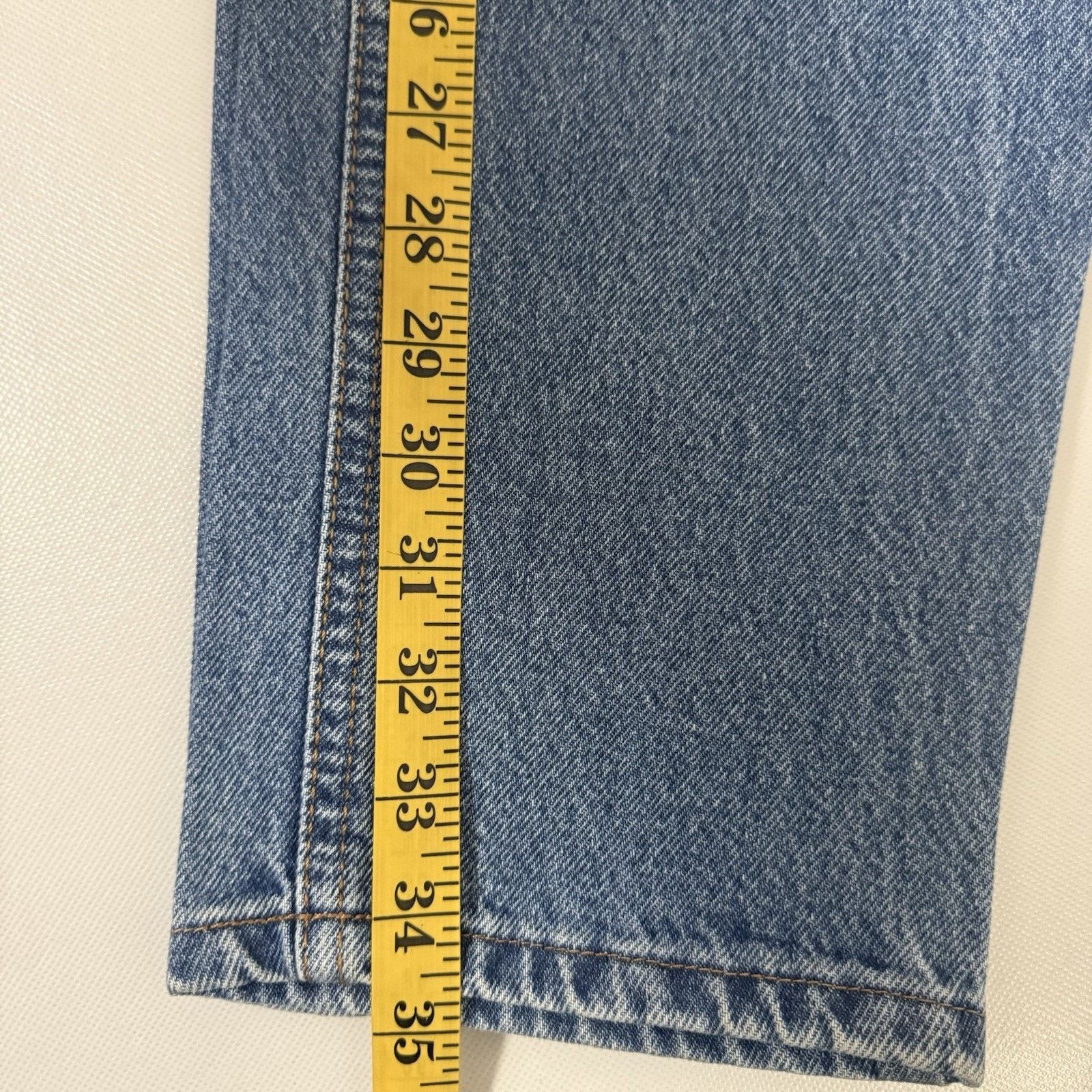 Other Vintage Western Bareback Yoke Denim Blue Jeans Cowgirl Rodeo Size 25" / US 0 / IT 36 - 7 Thumbnail