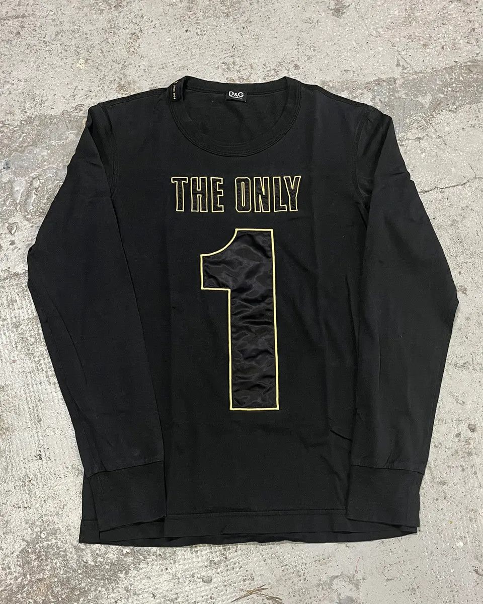 2000s Dolce & Gabbana The Only 1 Black Longsleeves