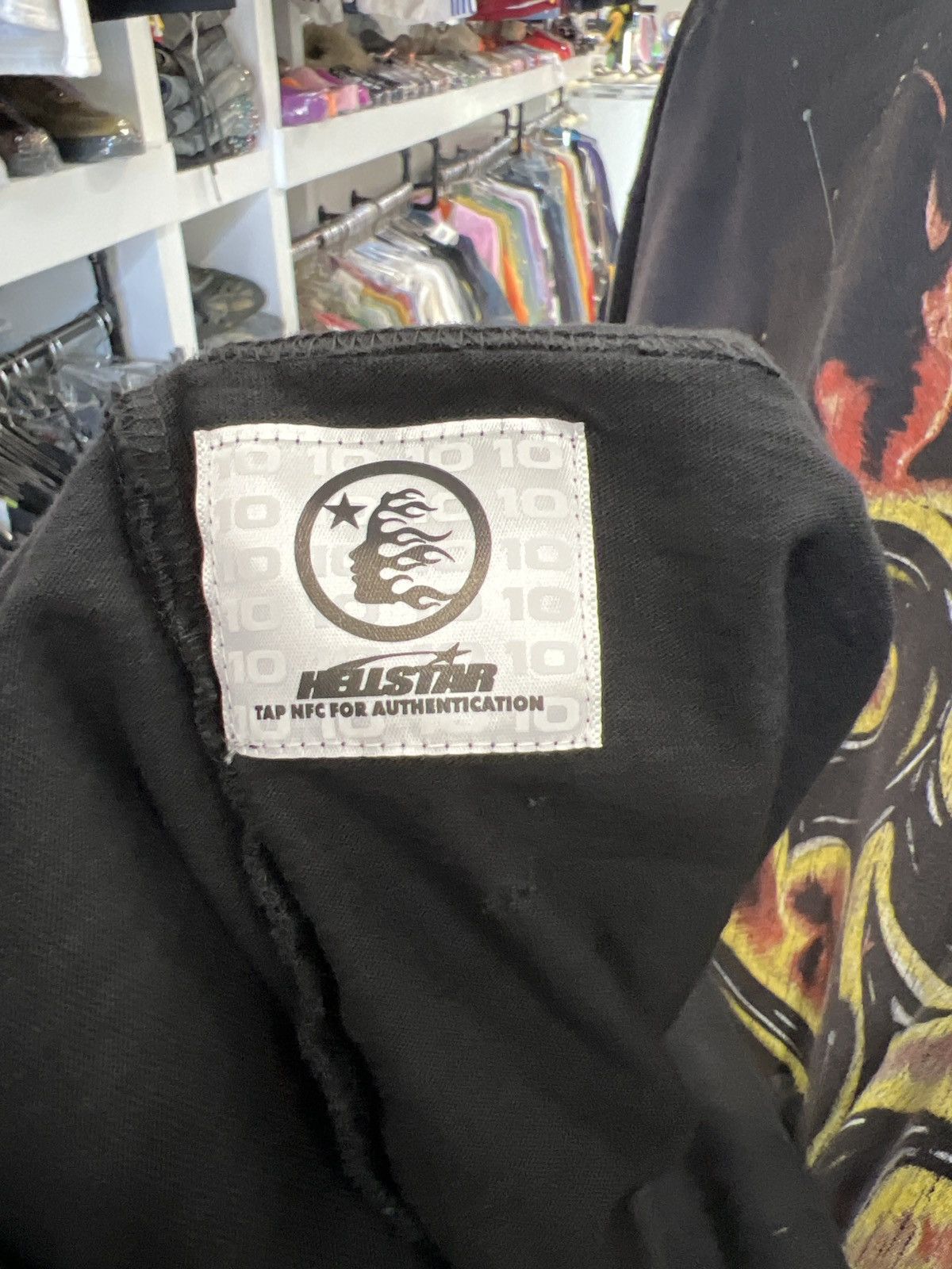 HELLSTAR Reach Your Inner Peace Fire Tee Size US M / EU 48-50 / 2 - 6 Thumbnail