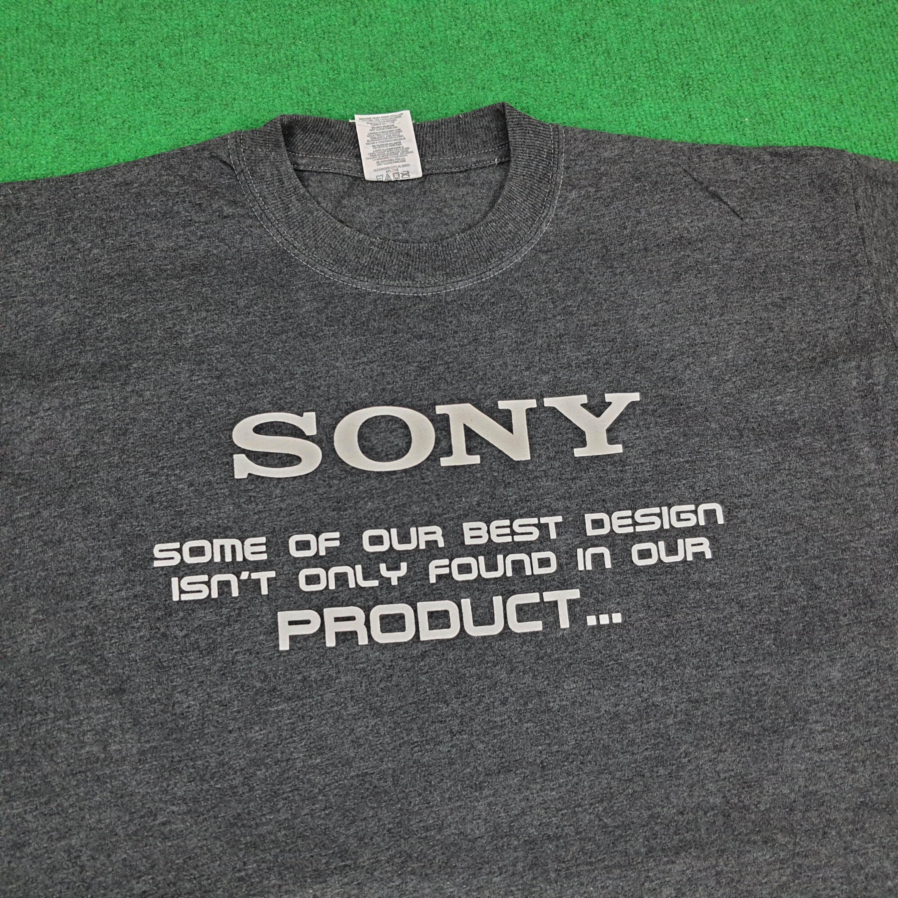 Japanese Brand × Sony × Vintage Vintage SONY Japan Brand Product Tshirt Size US L / EU 52-54 / 3 - 2 Thumbnail