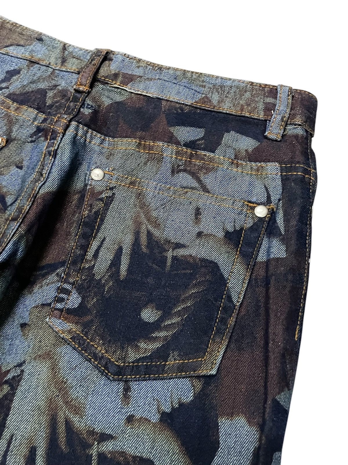 Hysteric Glamour × Japanese Brand × Renoma Kit Corporatica Japan Bruce Weber Photography Flare Jeans Size 26" / US 2 / IT 38 - 16 Thumbnail