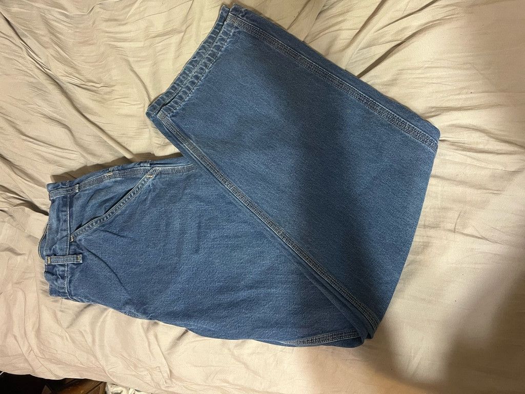 Carhartt Men's Carhartt FRB13 Denim Jeans Size 34x30 Blue Size US 34 / EU 50 - 8 Thumbnail