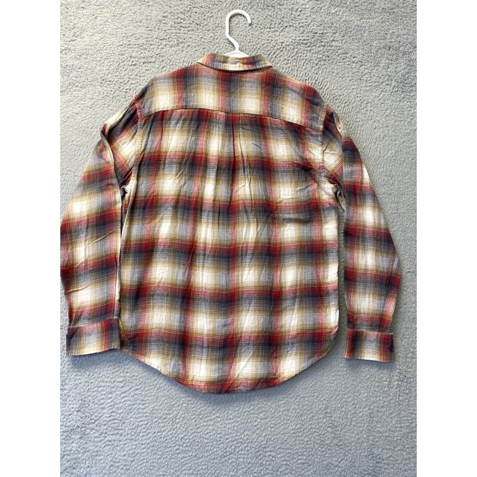 Croft & Barrow Croft & Barrow Flannel Shirt Button-Up Men's Medium Multicolor Plaid Long Sleeve Classic Size US M / EU 48-50 / 2 - 7 Thumbnail