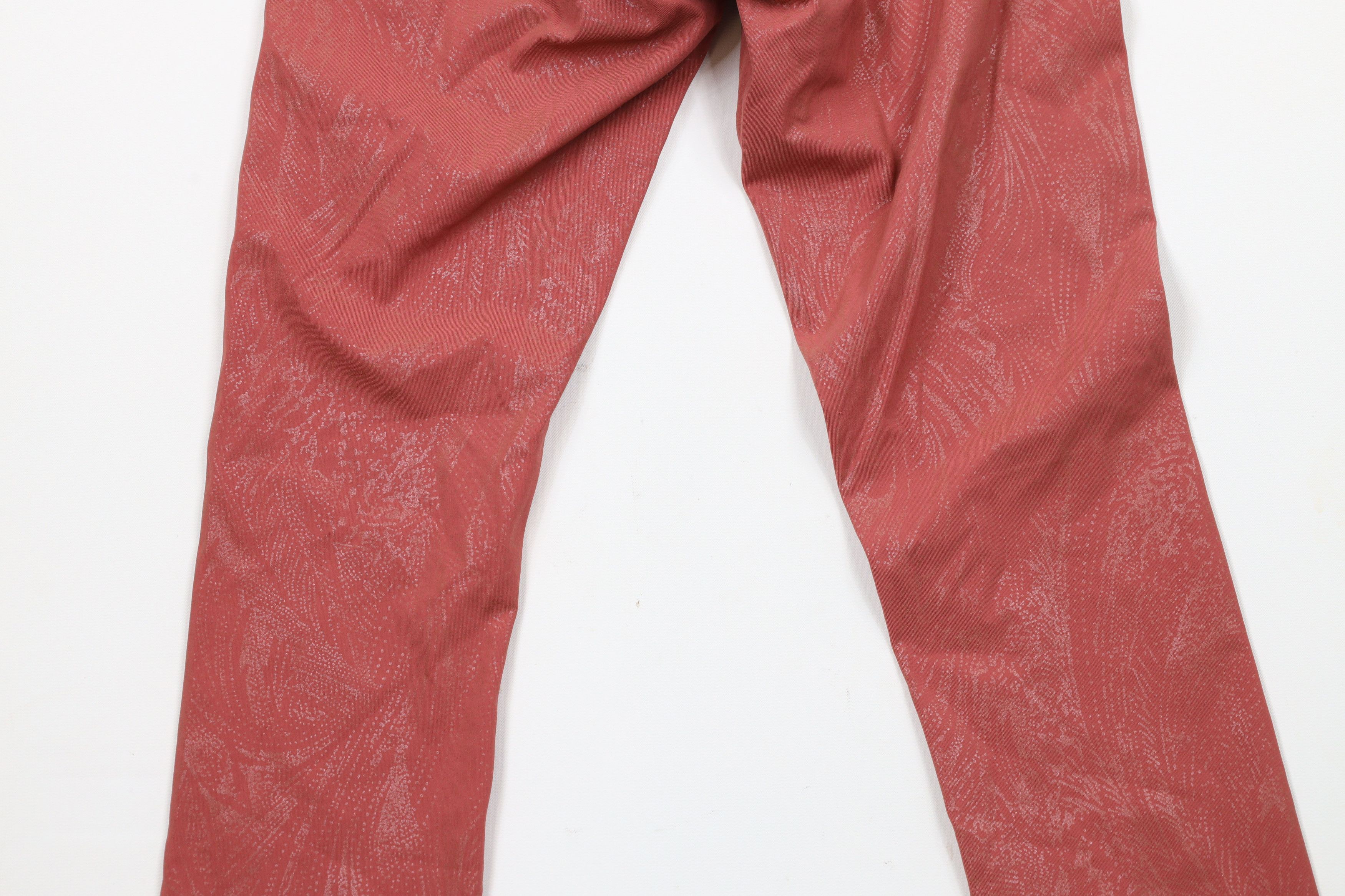 Lululemon × Vintage Lululemon Wunder Under High Rise Cropped Pants Leggings Pink Size 27" / US 4 / IT 40 - 9 Thumbnail
