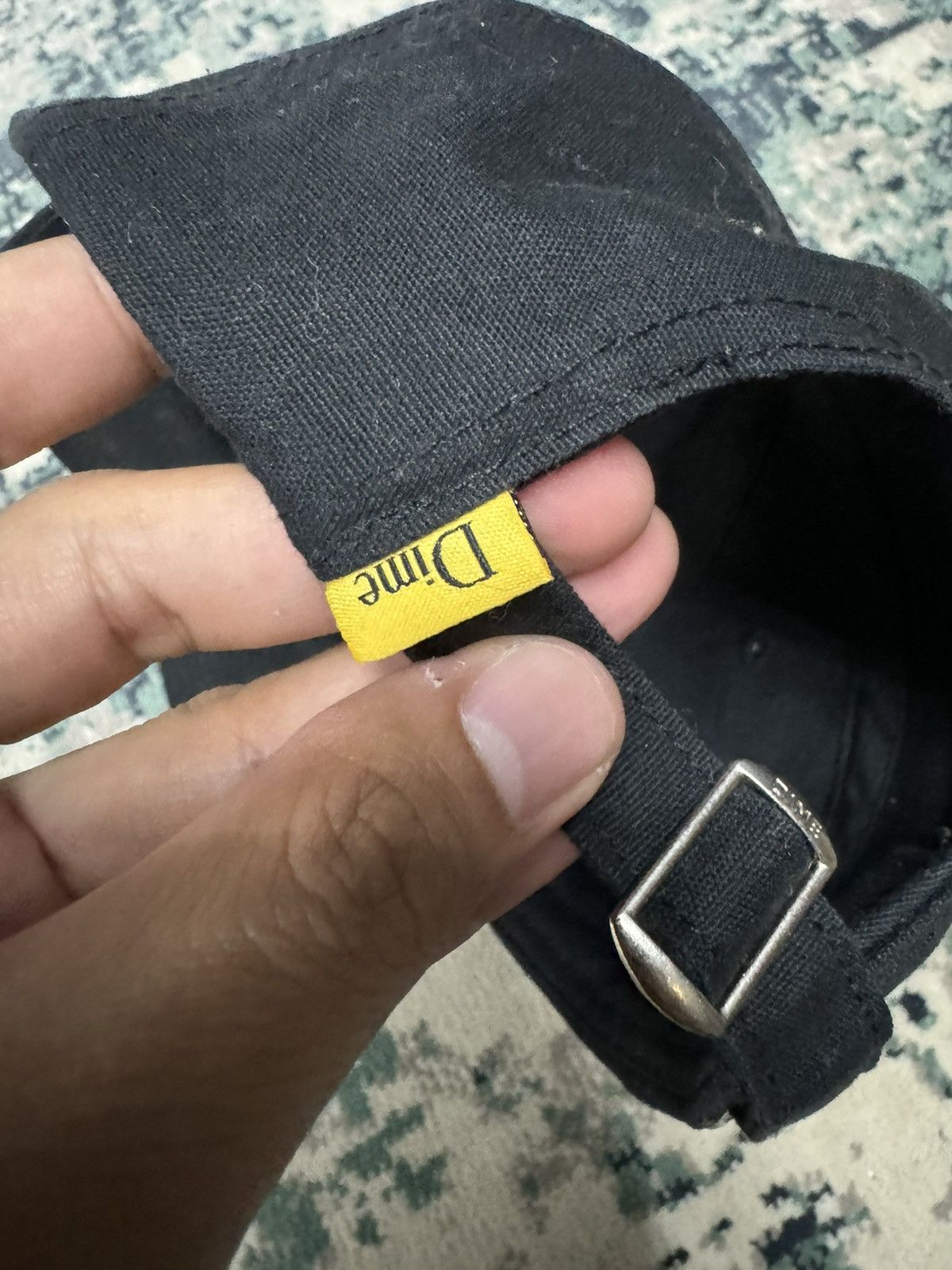 Dime DIME SPELLOUT EMBROIDERED LOGO CAP Size ONE SIZE - 5 Thumbnail