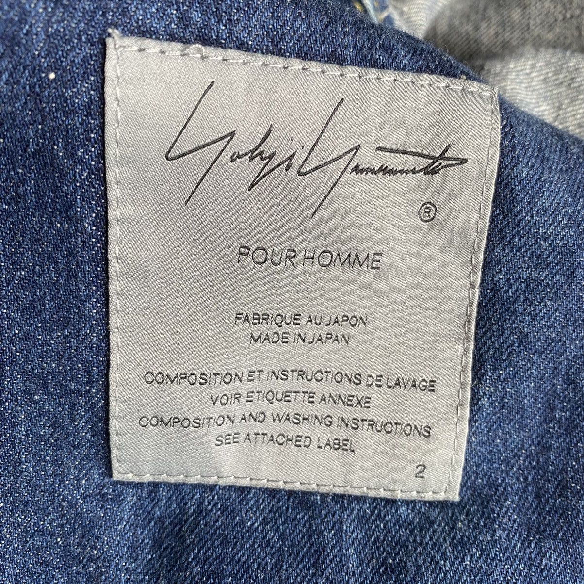 Yohji Yamamoto SS21 Zip Denim Jacket Size US M / EU 48-50 / 2 - 9 Thumbnail