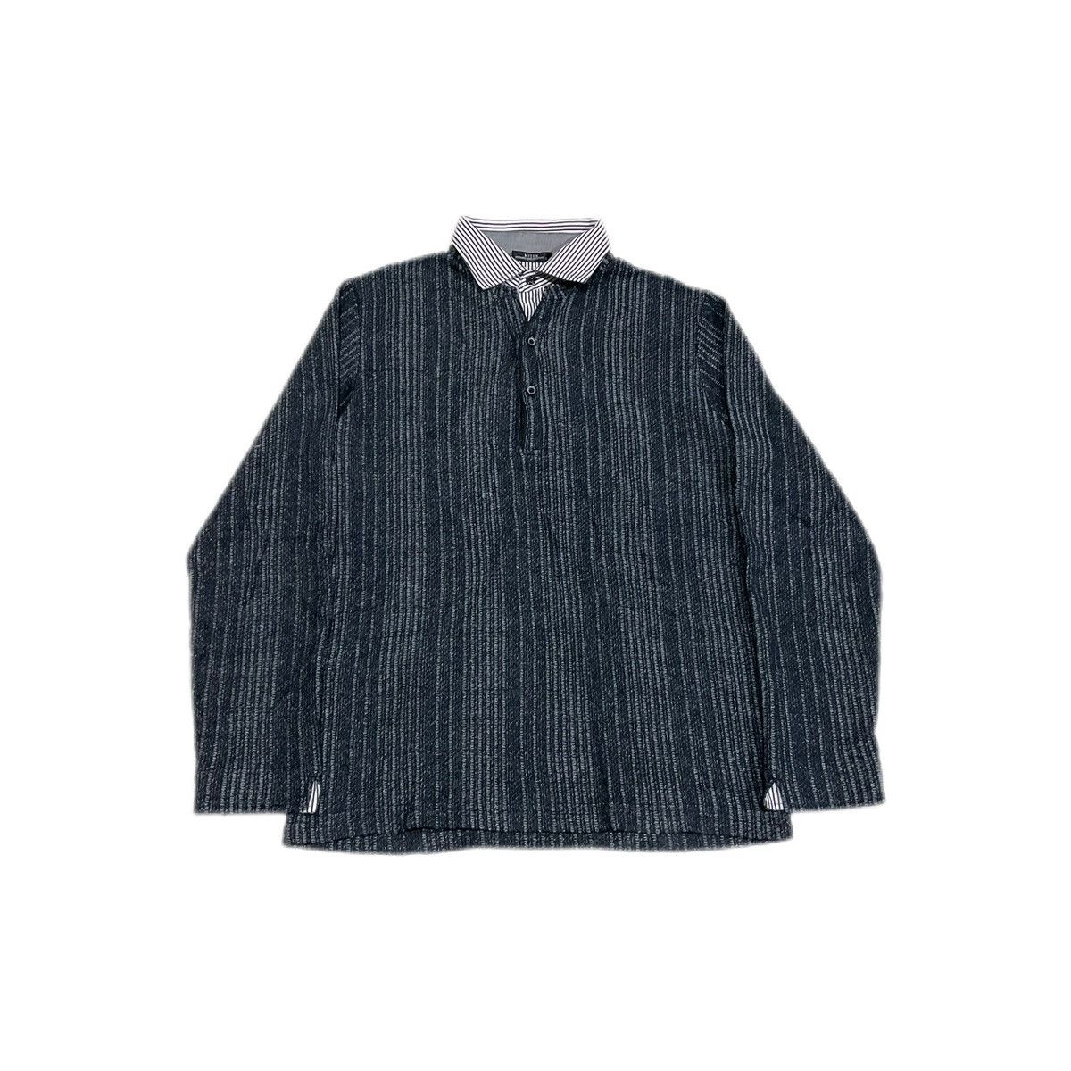 Hysteric Glamour × If Six Was Nine × Japanese Brand 🔥Sixk Y2K Mitex Doible Layer Long Sleeve Shirt Goth Punk Size US L / EU 52-54 / 3 - 2 Thumbnail