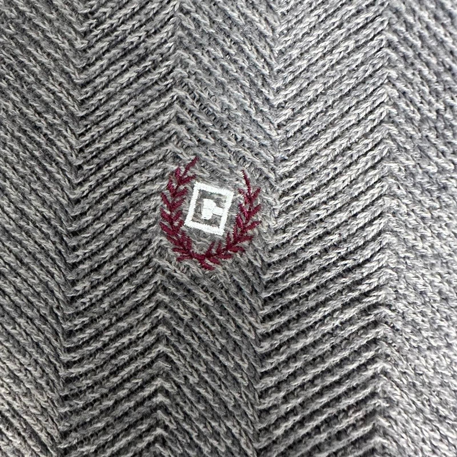 Chaps Chaps Light Gray Tight Knit Grandpa Pullover Sweater XL Size US XL / EU 56 / 4 - 2 Thumbnail