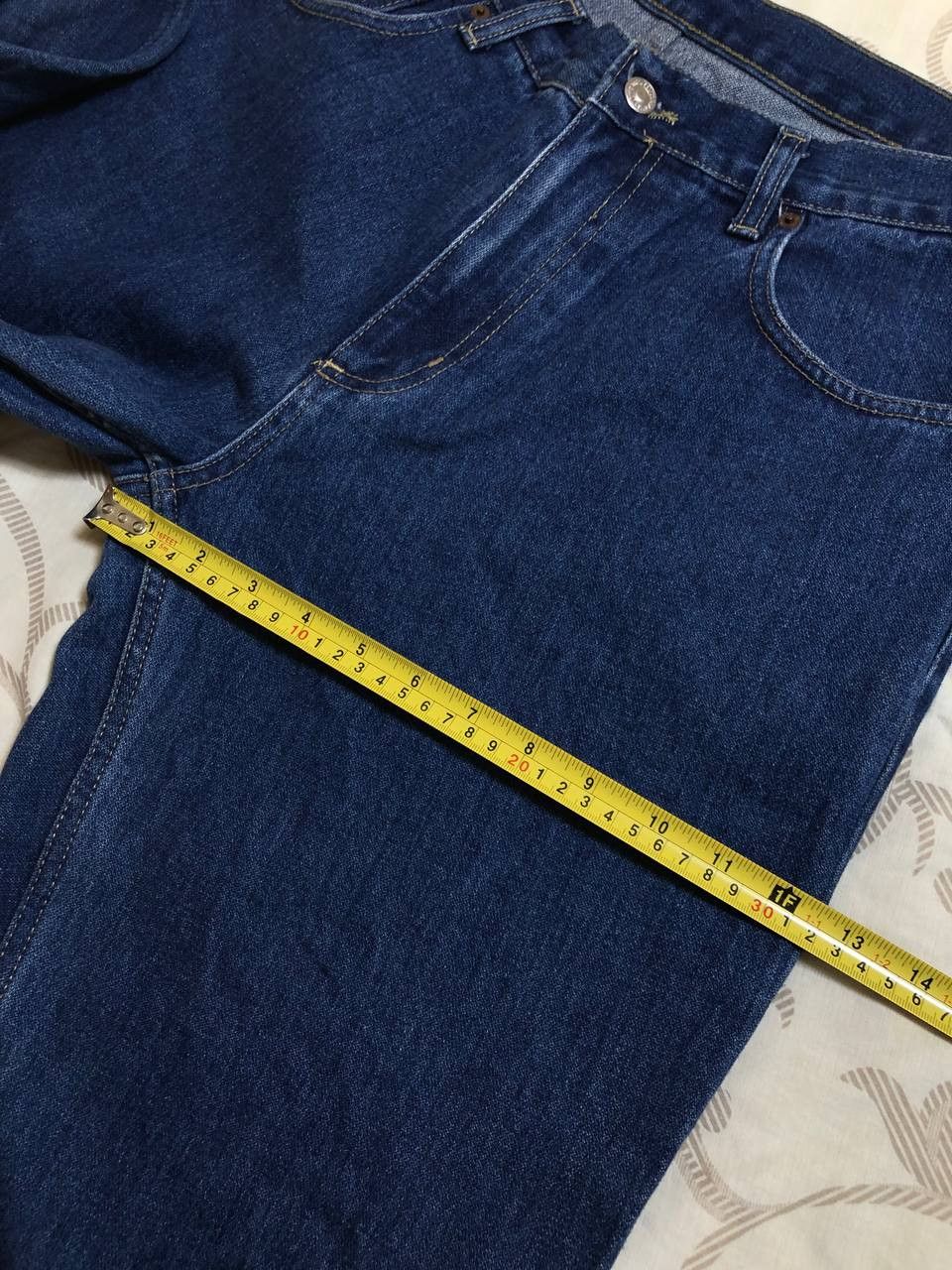 Levi's Vintage Levi’s 630 Straight Leg Jeans Classic Blue – 90s Y2K Size US 36 / EU 52 - 8 Thumbnail