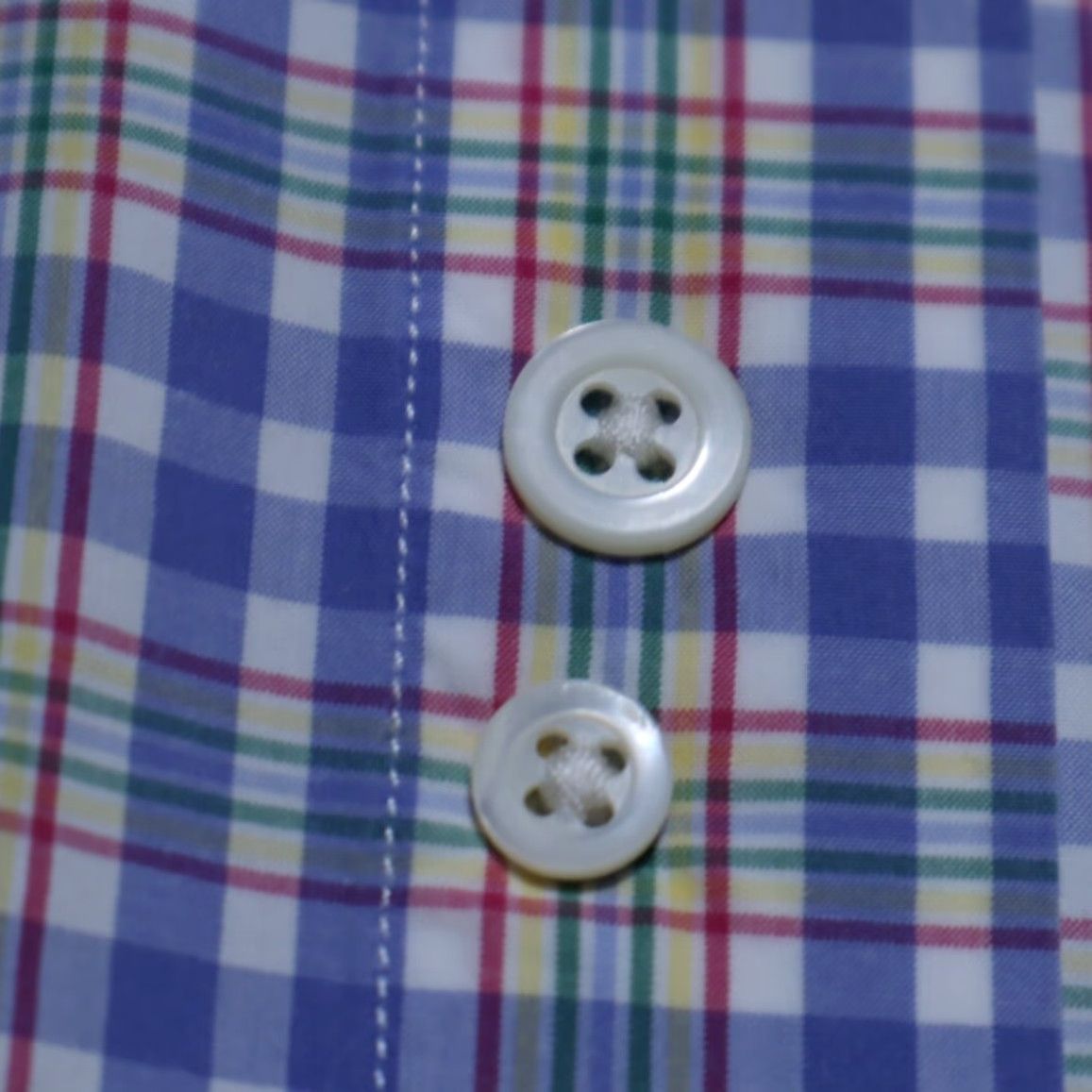 Vintage Ledbury Shirt Gray Men L Long Sleeve Button Down 16.5 Cotton Gingham Size US L / EU 52-54 / 3 - 6 Thumbnail