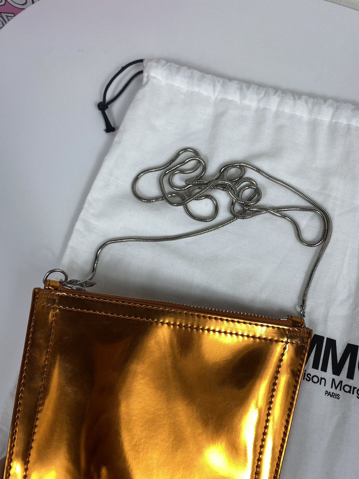 Maison Margiela Maison Margiela MM6 Vinyl Pouch Bag Size ONE SIZE - 14 Thumbnail