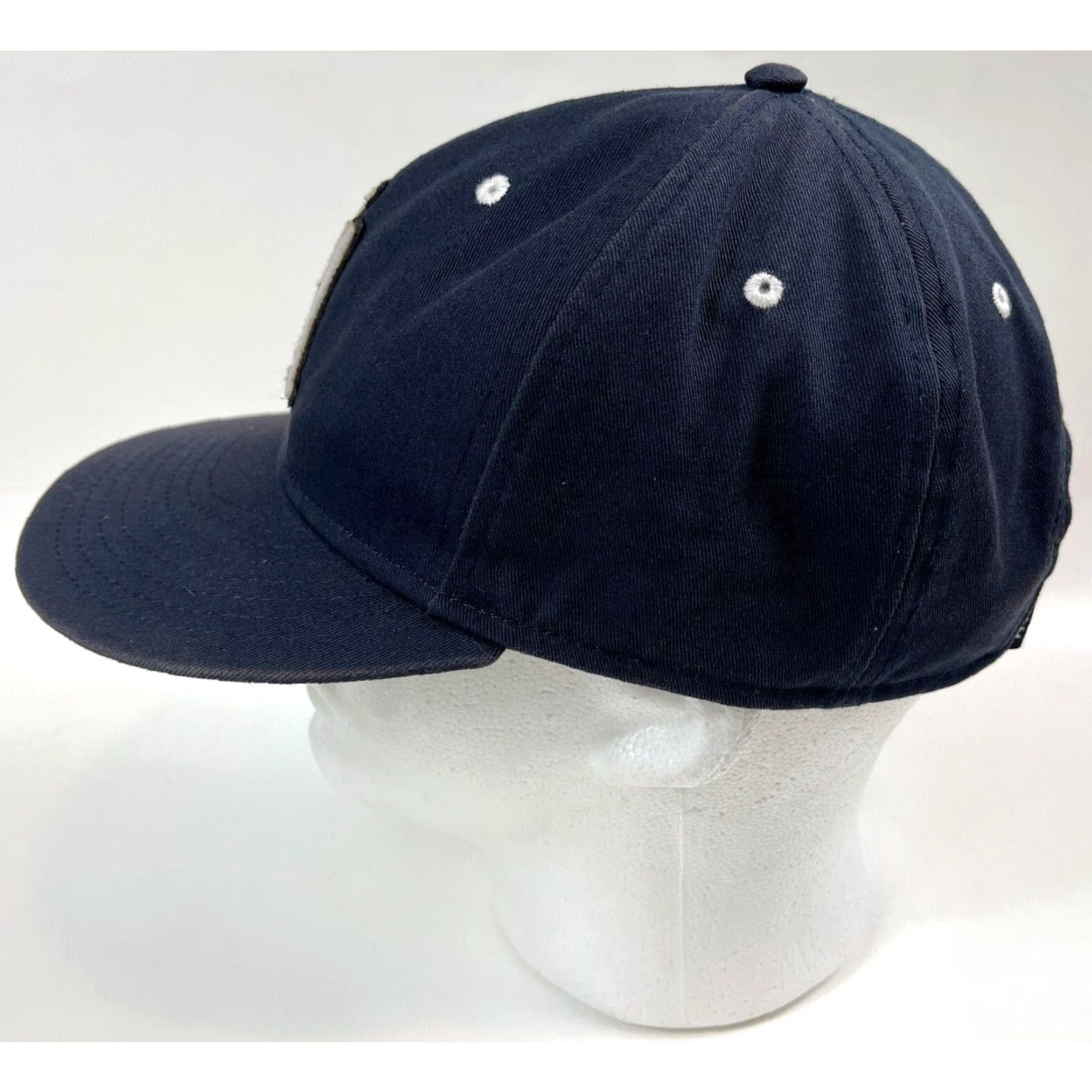 RVCA RVCA VA Mid Fit Strapback Hat Cap Streetwear Men's One Size Navy Wool Cotton Cap Adjustable Baseball Size ONE SIZE - 4 Thumbnail
