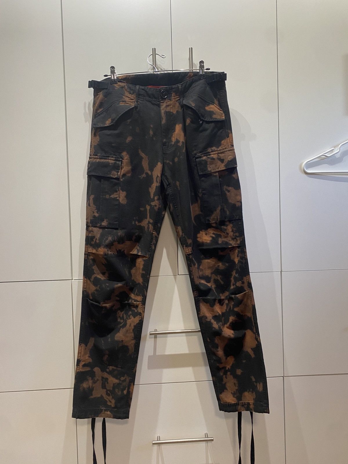 032c 032c Acid Wash / Bleached Cargos Size US 31 - 1 Thumbnail