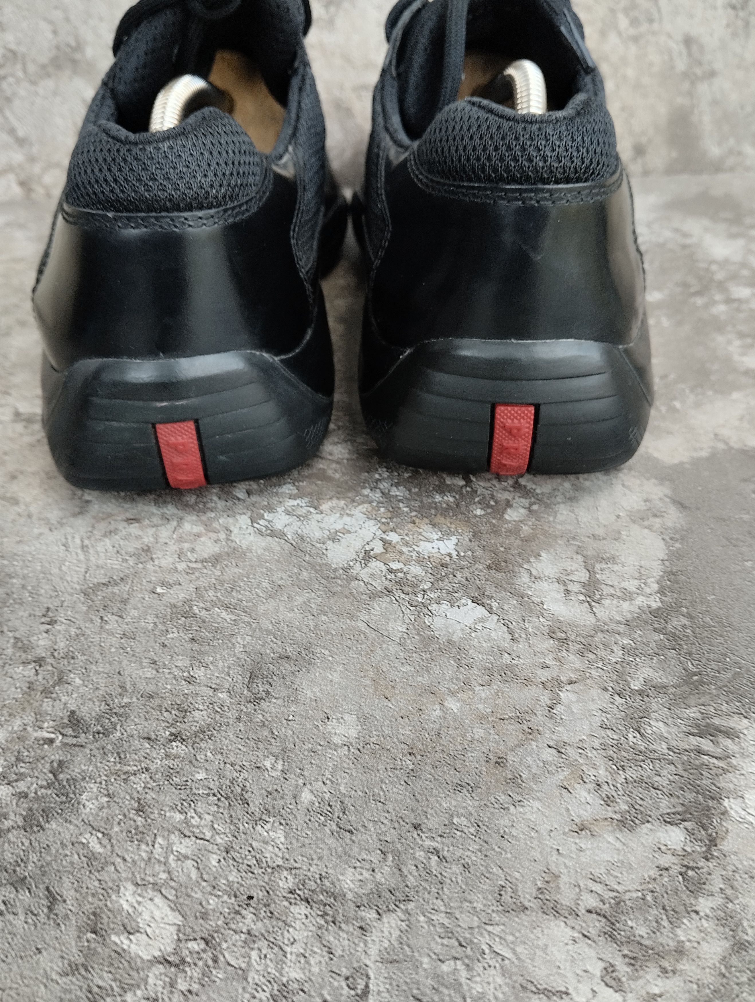Prada America’s Cup Leather And Mesh Trainers Size US 10.5 / EU 43-44 - 15 Thumbnail