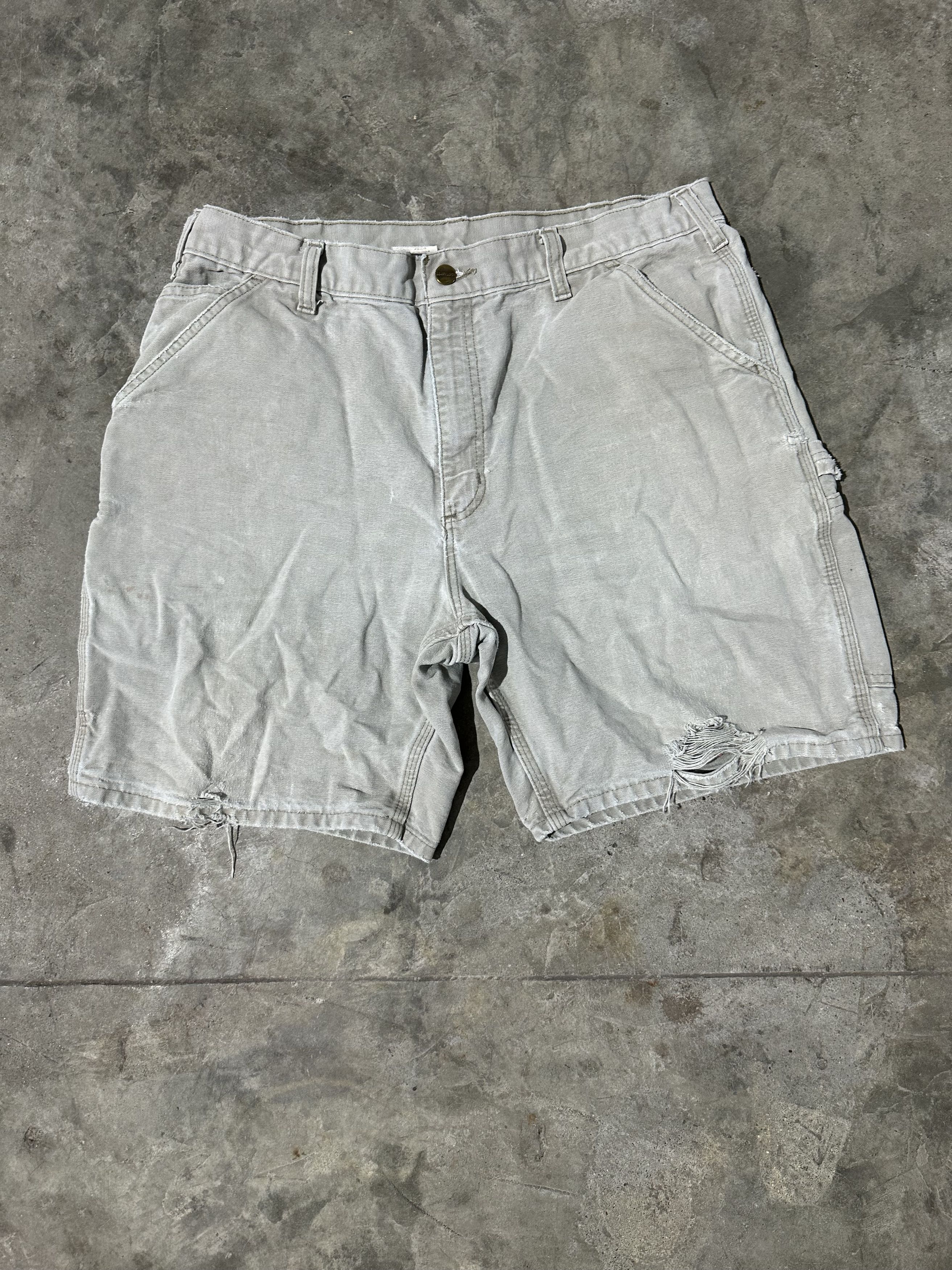 Carhartt 90s Carhartt B25 CARHARTT Double Knee Work Shorts Size US 36 / EU 52 - 5 Thumbnail