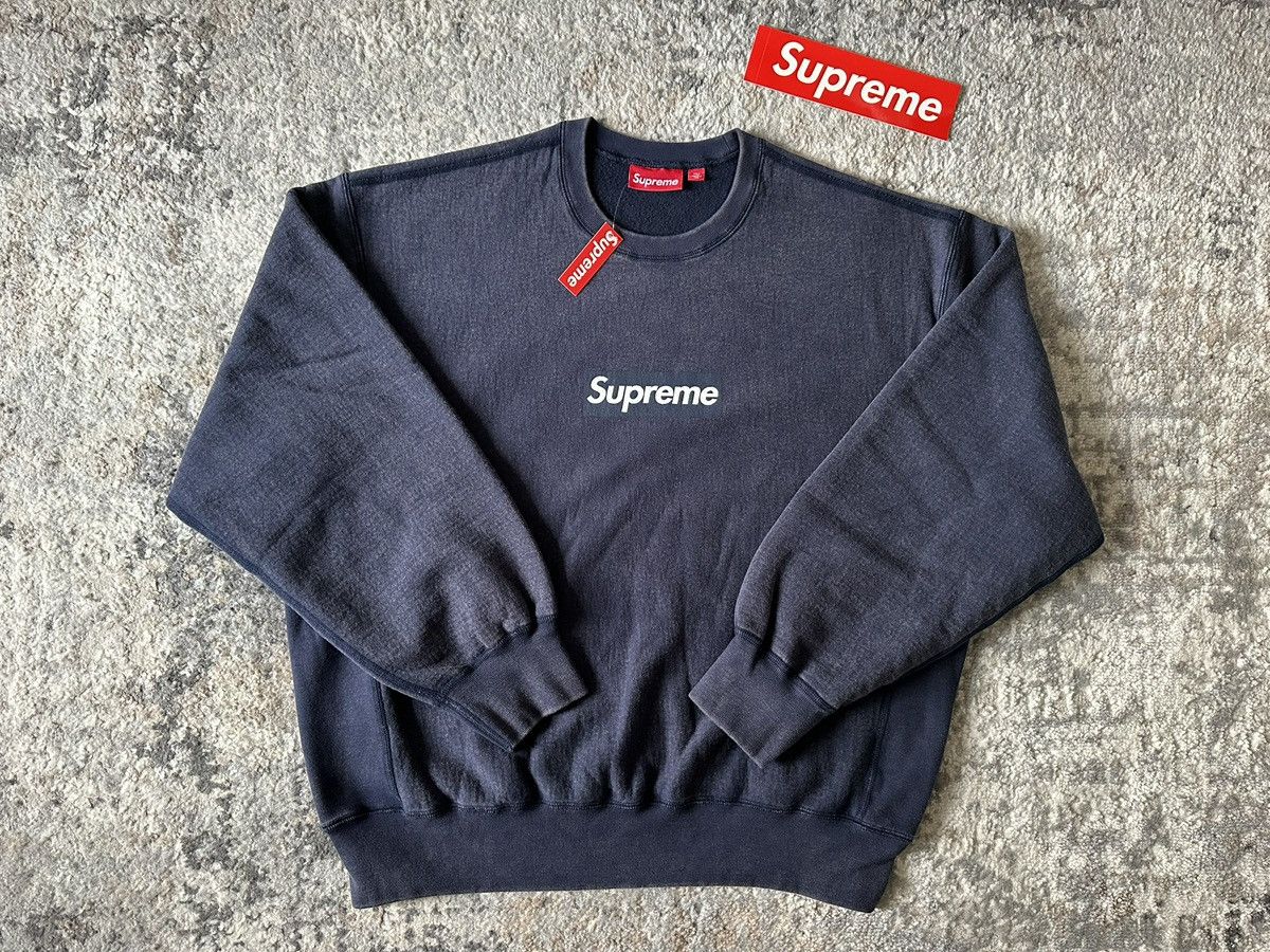 Supreme Stone Washed Sweater ブラック M Supreme Supreme Stone Washed Sweater | Grailed