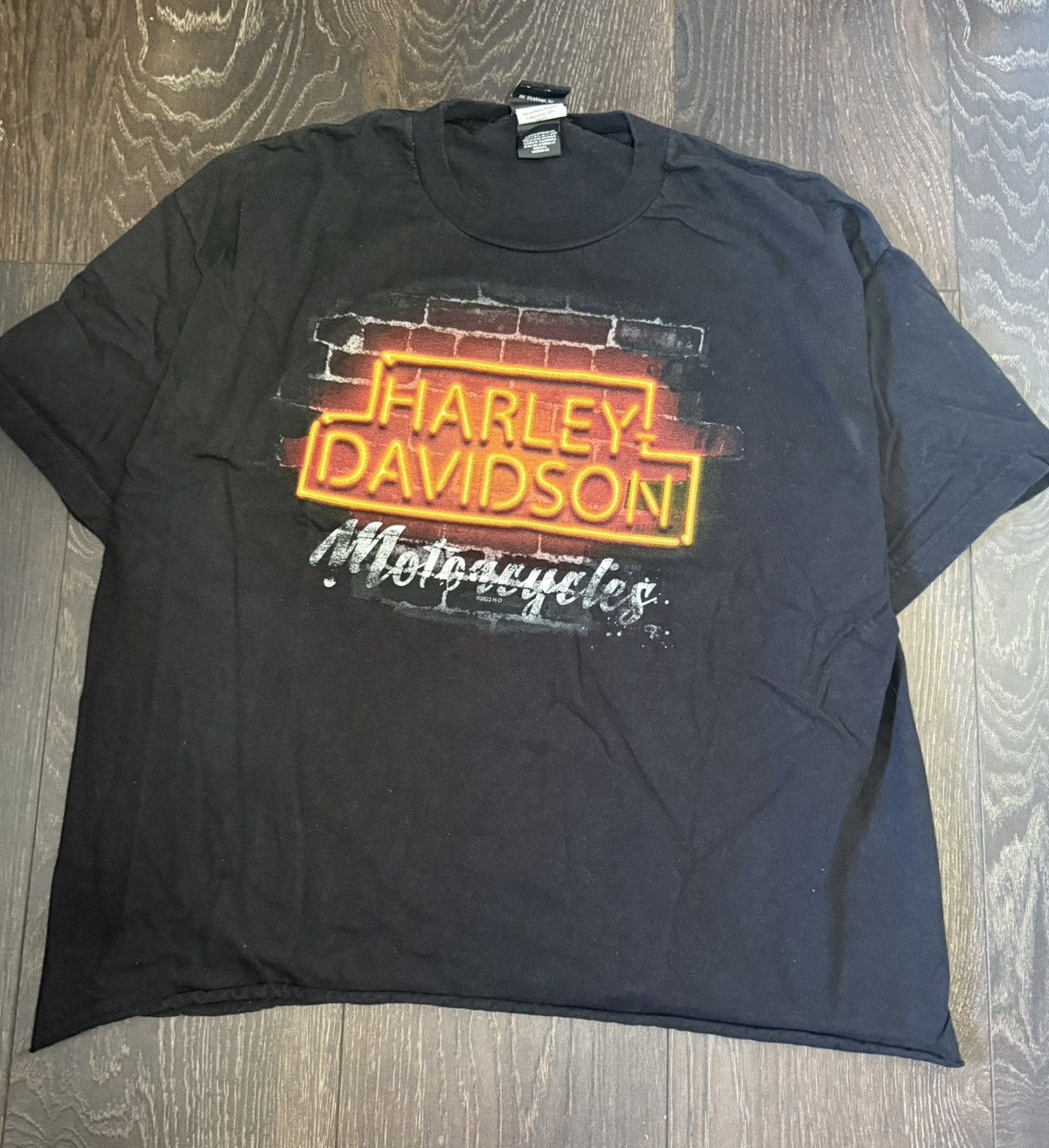 Vintage Vintage Harley Davidson Tee Shirt Size US L / EU 52-54 / 3 - 1 Thumbnail