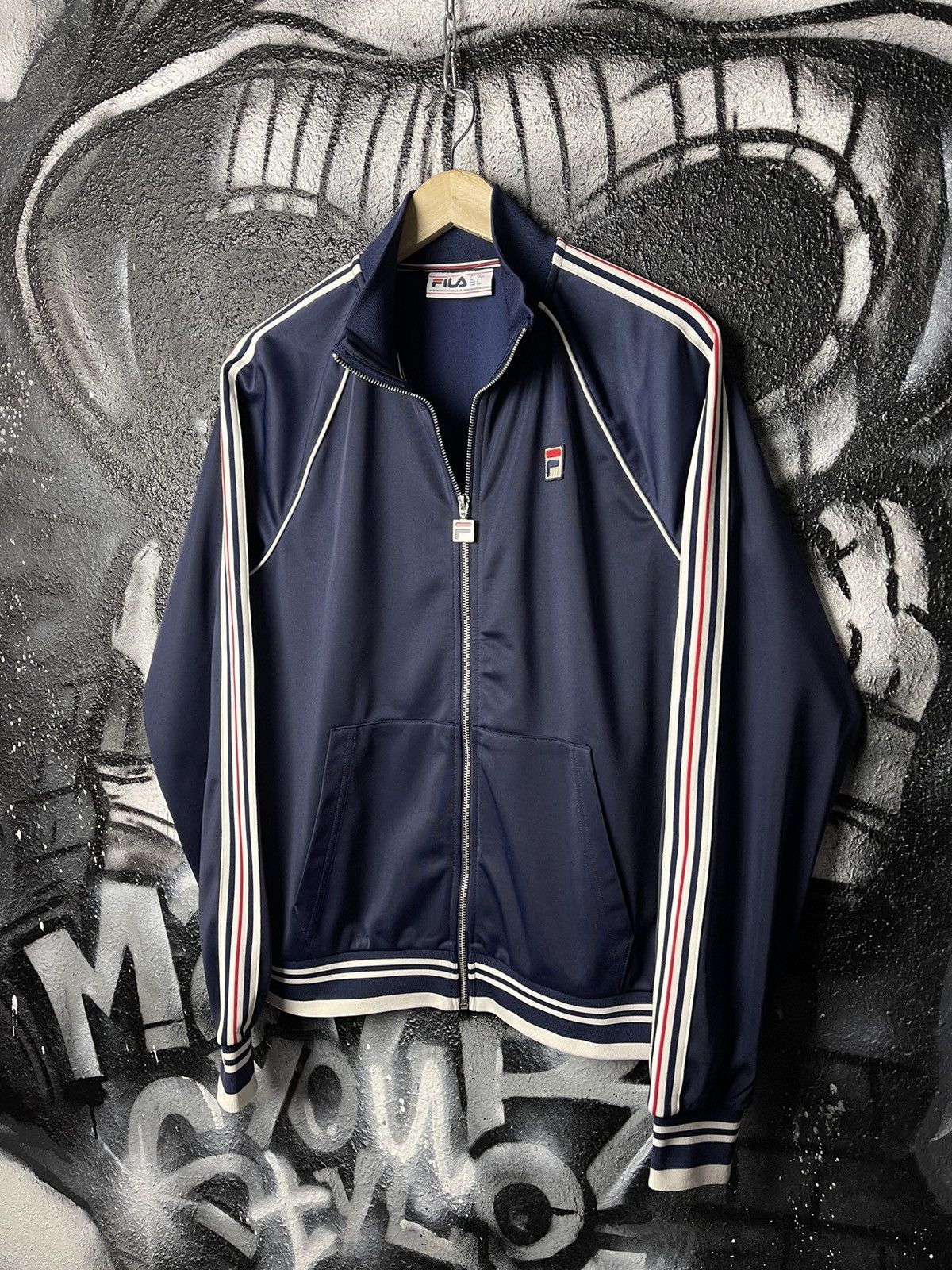 Fila Fila Casual Full Zip Track Top Jacket Men’s Size Large Size US L / EU 52-54 / 3 - 1 Thumbnail