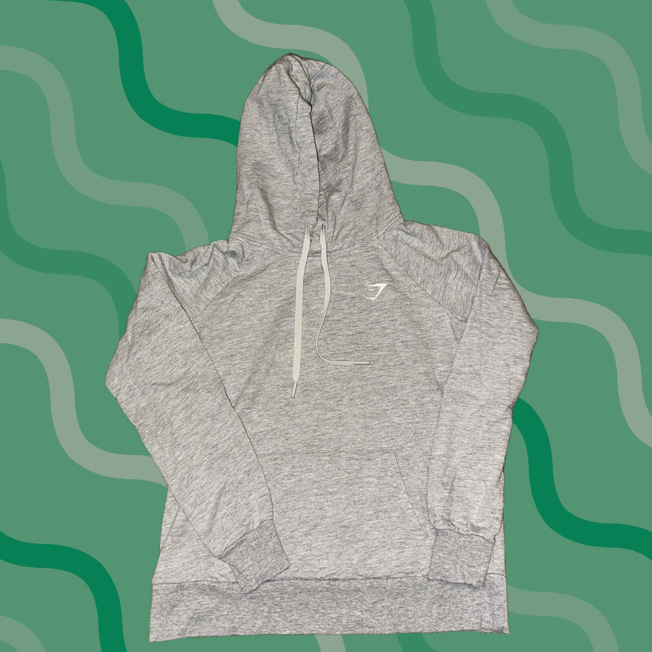 Gymshark Gymshark Hoodie Womens Small Gray Pullover Training Oversized Gym Workout Size S / US 4 / IT 40 - 1 Thumbnail