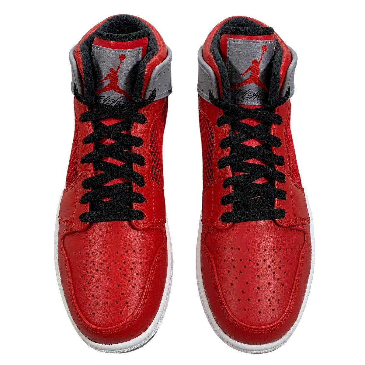 Jordan Brand Air Jordan 1 Retro ‘89 Toro Fire Red Black Grey 2013 Sneaker Size US 8 / EU 41 - 3 Thumbnail