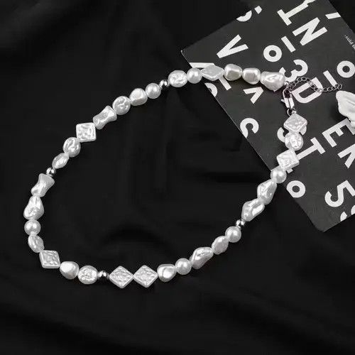 Other Pearl Beaded Necklace Size ONE SIZE - 2 Thumbnail