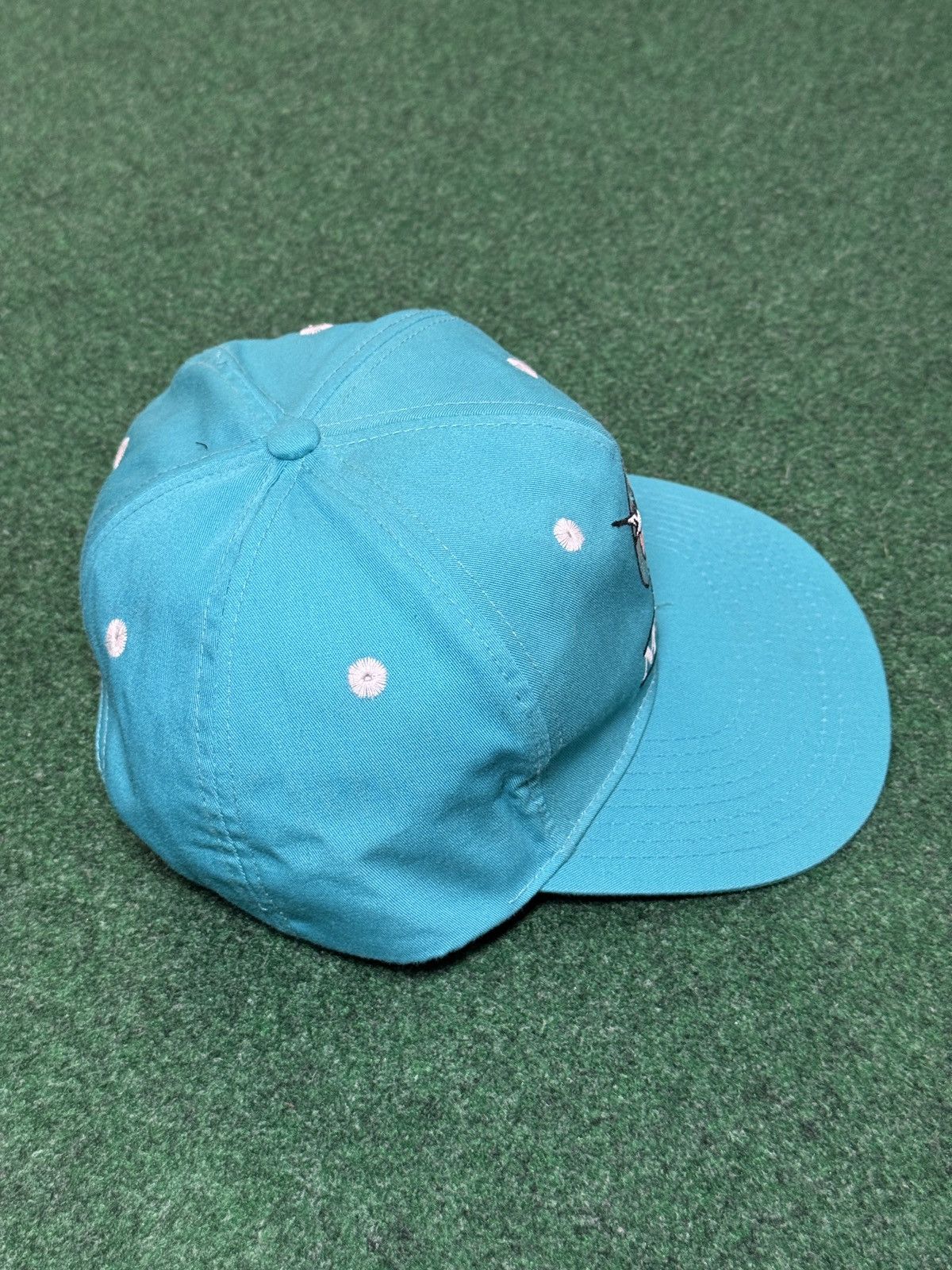 MLB Vintage 90s Miami Marlins Florida Retro Snapback Cap Hat Size ONE SIZE - 2 Thumbnail