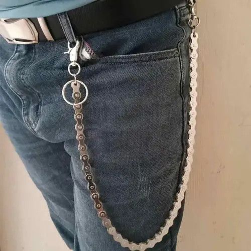 VIBE 63cm Biker Chain Wallet Chain Size ONE SIZE - 7 Thumbnail