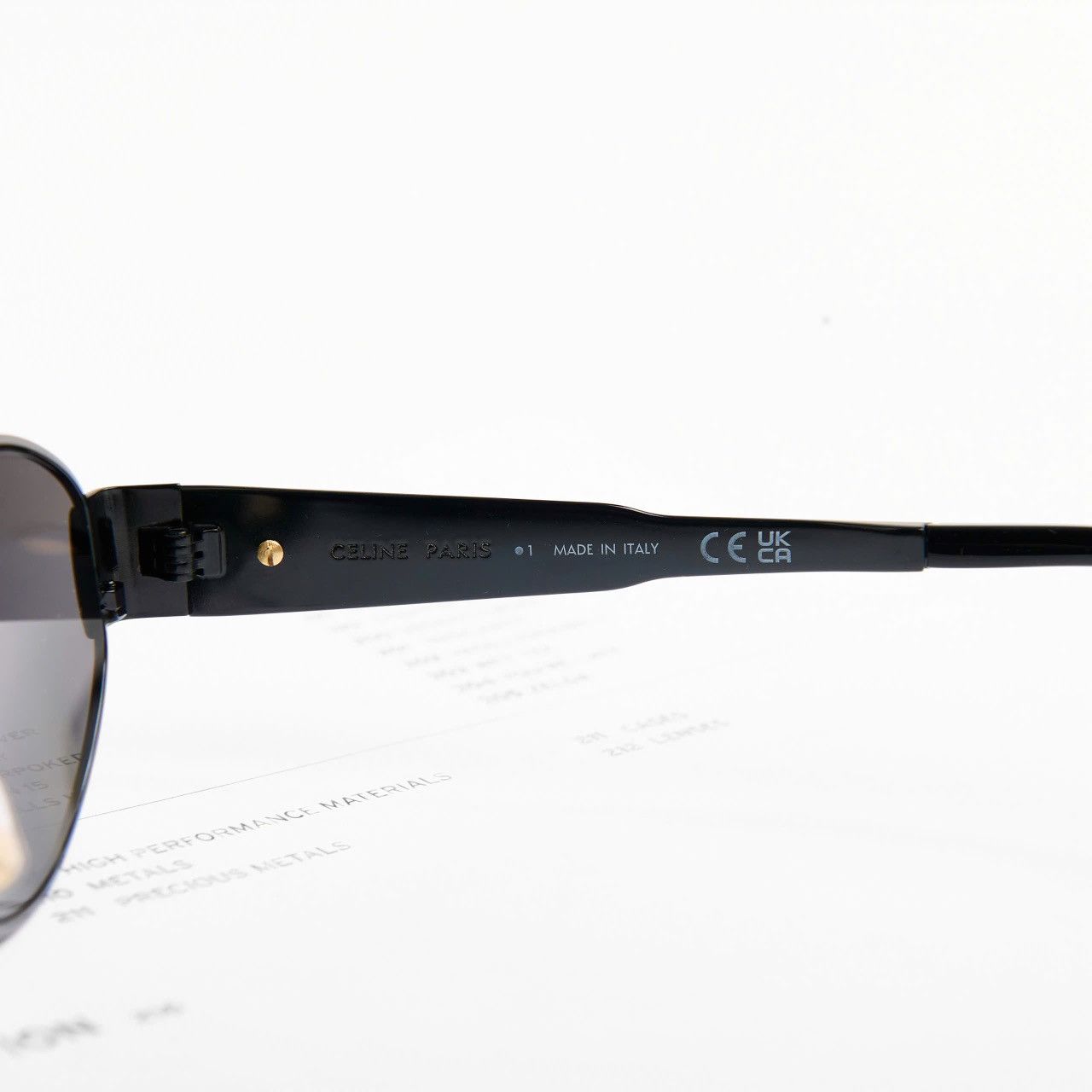 Celine CELINE CL40235U 01A SUNGLASSES Size ONE SIZE - 4 Thumbnail