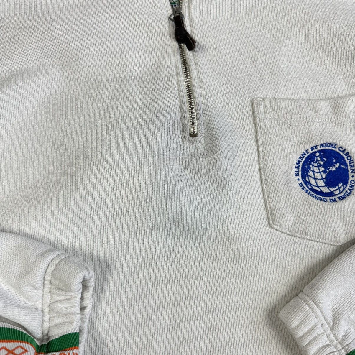 Element Vintage Element by Nigel Cabourn 1/3 Zip Sweatshirt Size US XL / EU 56 / 4 - 10 Thumbnail