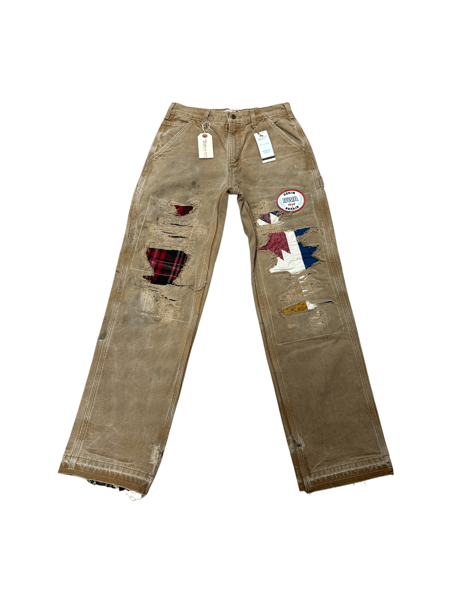 Better With Age Better with Age "Winslow" Beige Jeans Size US 30 / EU 46 - 1 Preview