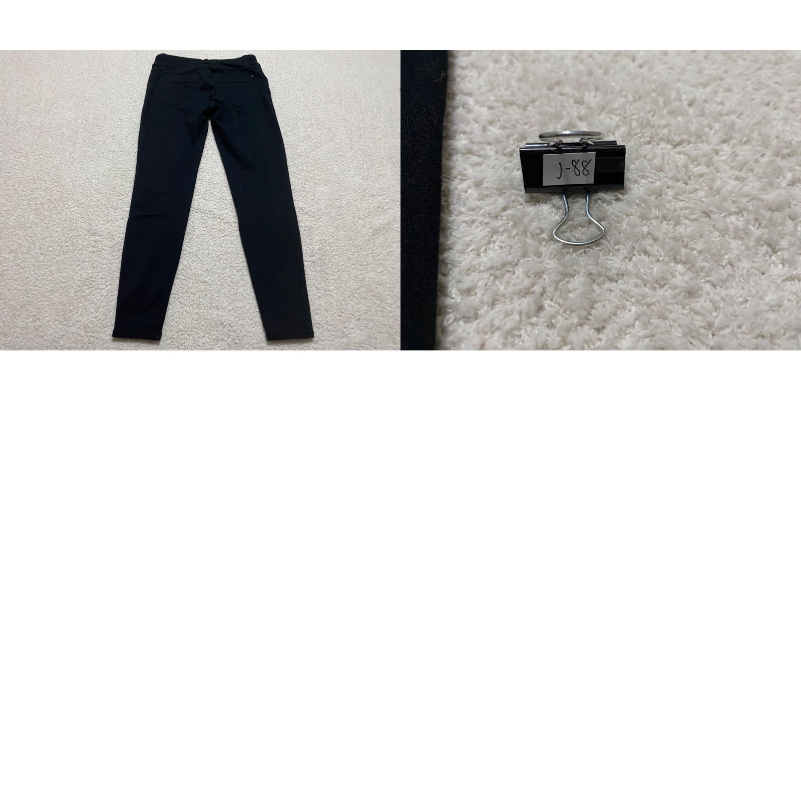 Fabletics Fabletics Womens Small Pants Leggings Solid Black Moto Style 5 Pocket Skinny Size 28" / US 6 / IT 42 - 8 Thumbnail