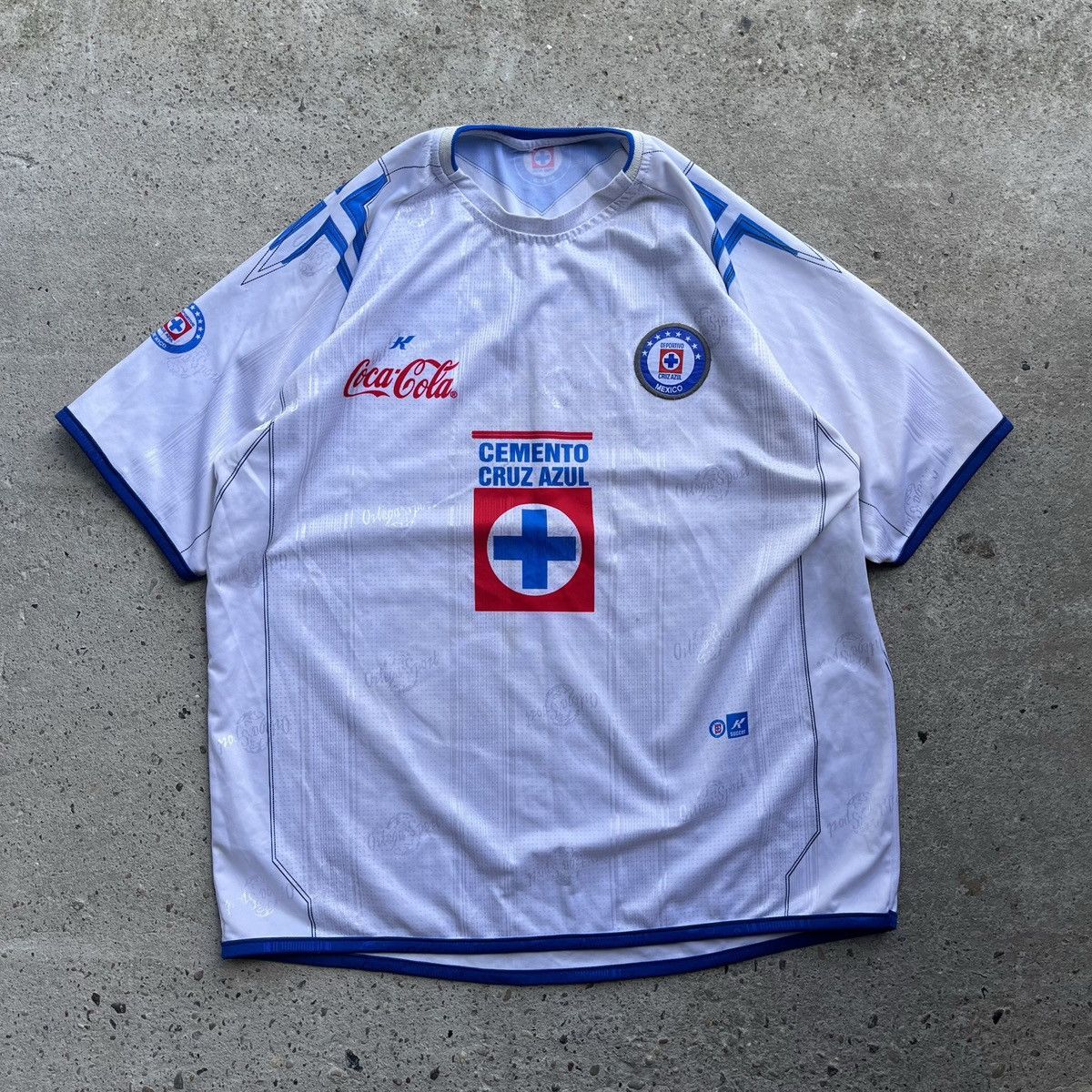 Soccer jersey rare store Cruz Azul size L