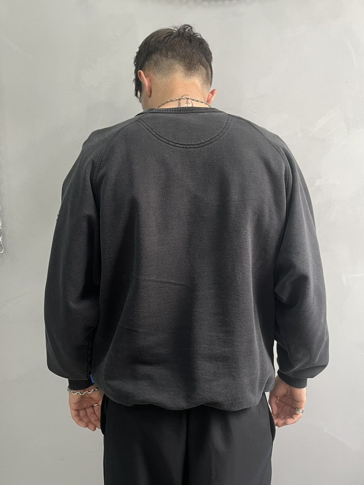 Adidas Retro adidas 90s big logo equipment sweatshirt hoodie y2k Size US M / EU 48-50 / 2 - 8 Thumbnail