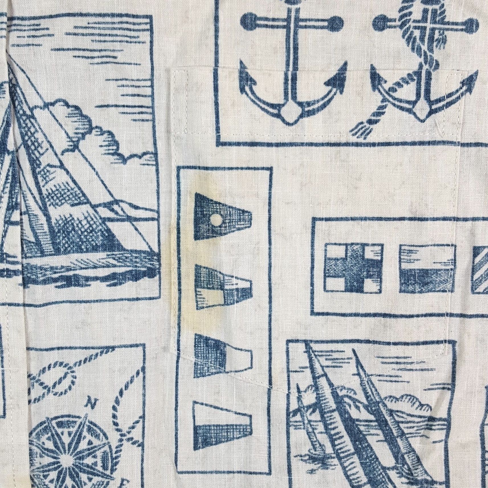 Reyn Spooner VINTAGE Reyn Spooner Hawaiian Nautical Boat Print Shirt Men's L Button-Up Collared Shirt Size US L / EU 52-54 / 3 - 5 Thumbnail