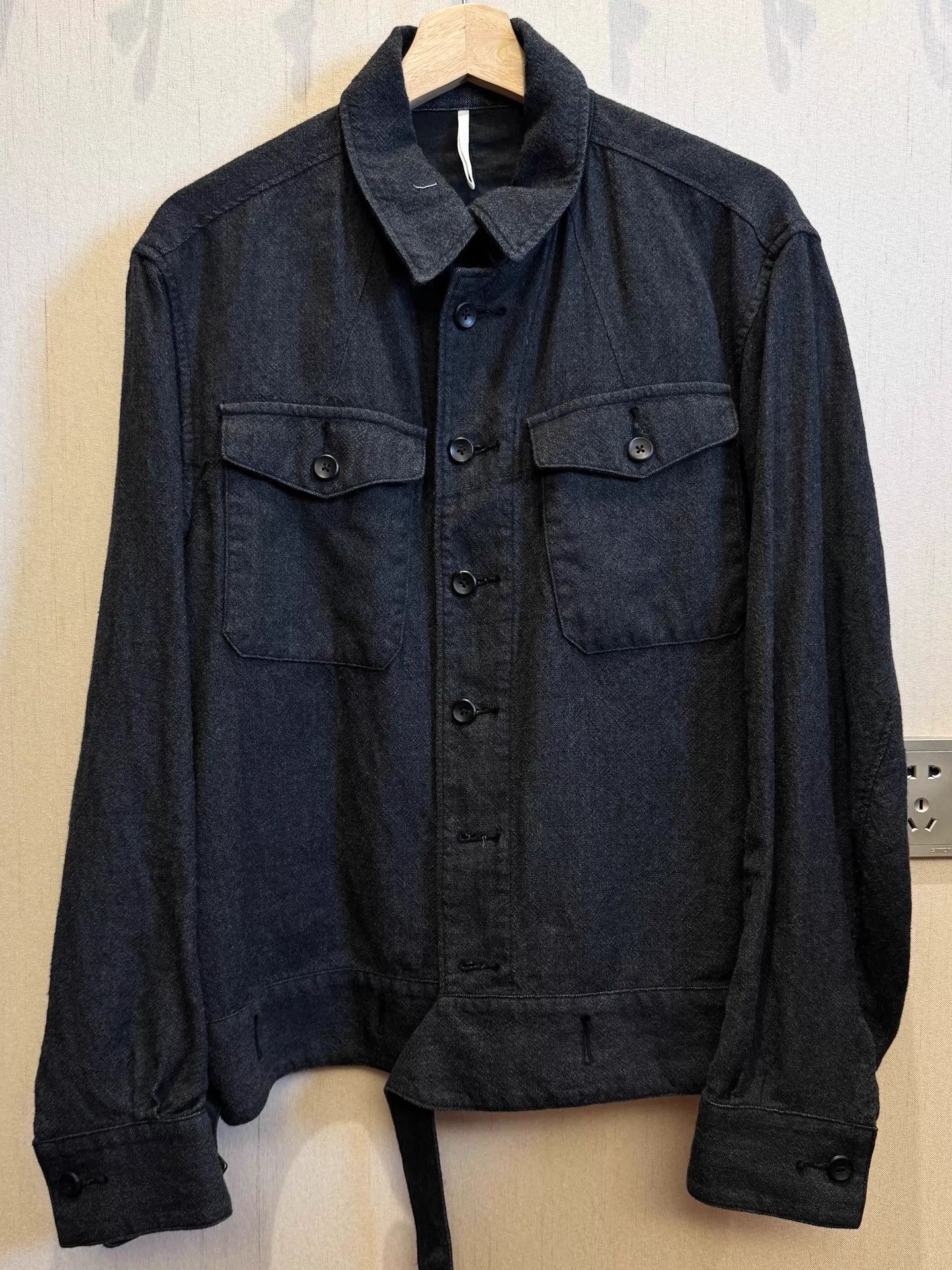 Sus-sous Nishitani Type-3 Wool-Linen Jacket Size 9 (L)