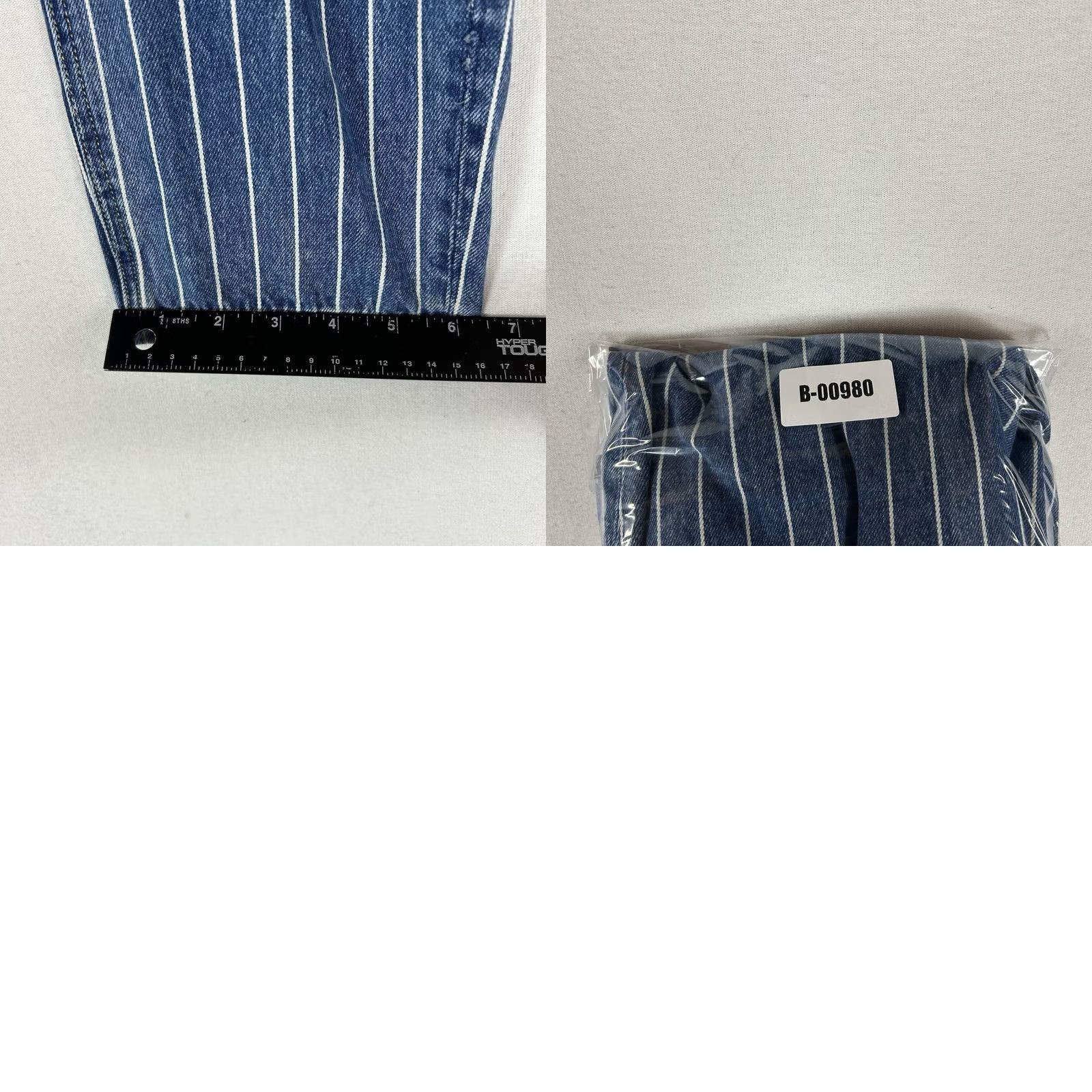 American Eagle Outfitters American Eagle Mom Jeans Womens 8 Regular Denim Striped High Rise AEO Jeans Womens 8 Regular Blue Denim Striped High Rise Size 30" / US 8 / IT 44 - 10 Thumbnail
