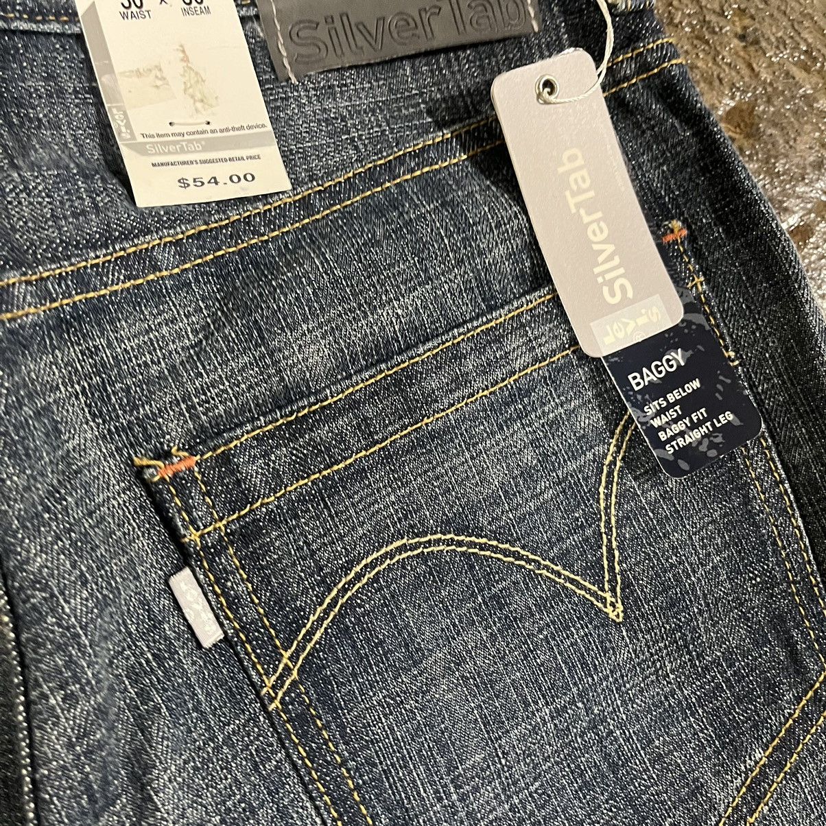 JNCO × Levi's × Vintage Levi's Silvertab Vintage Y2K Baggy Jeans Skater Wide Leg NWT Size US 32 / EU 48 - 6 Thumbnail