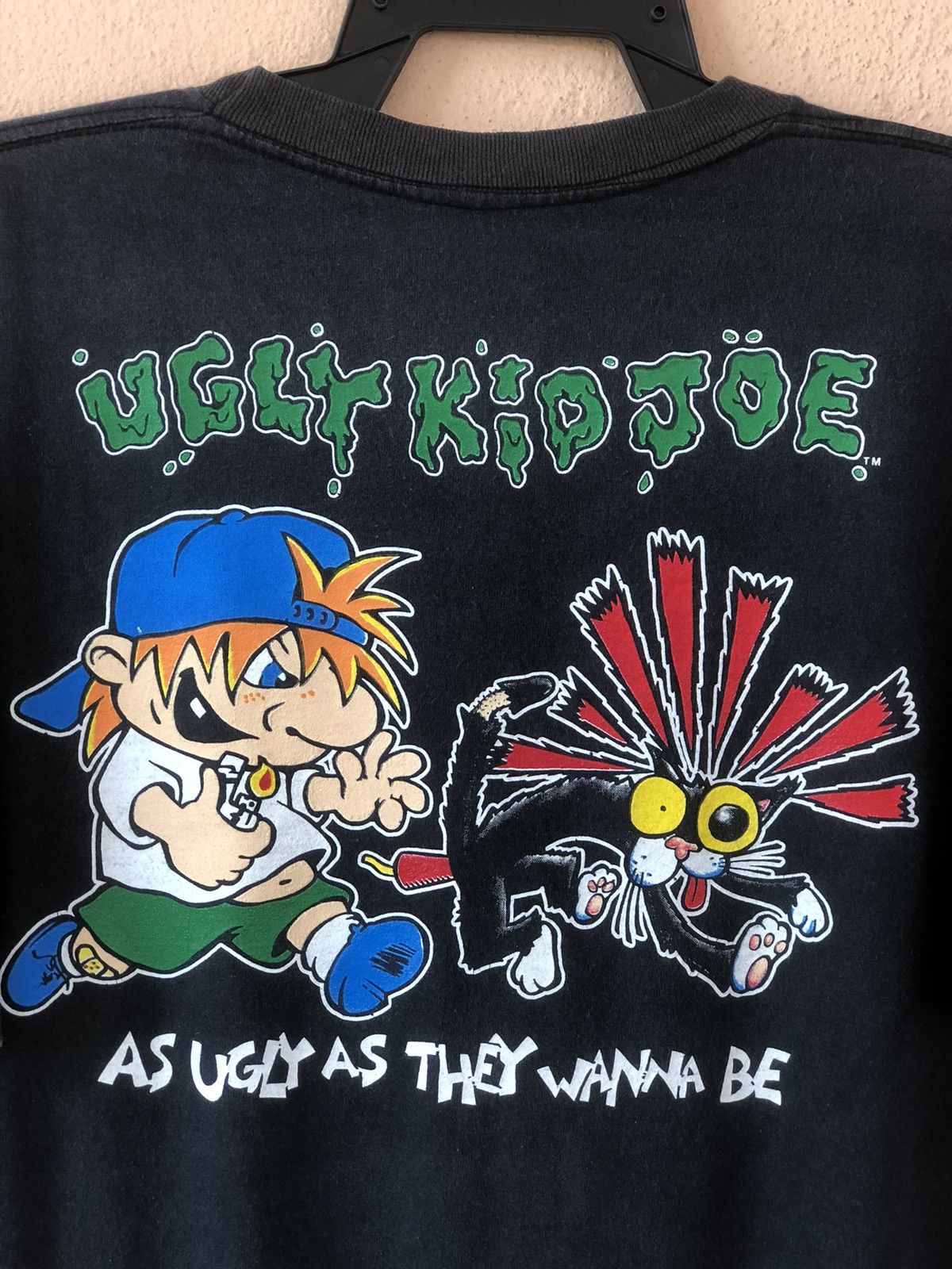 Band Tees × Vintage Vintage 90s UGLY KiD JOE Rare Rock Band Tee Size US L / EU 52-54 / 3 - 2 Thumbnail