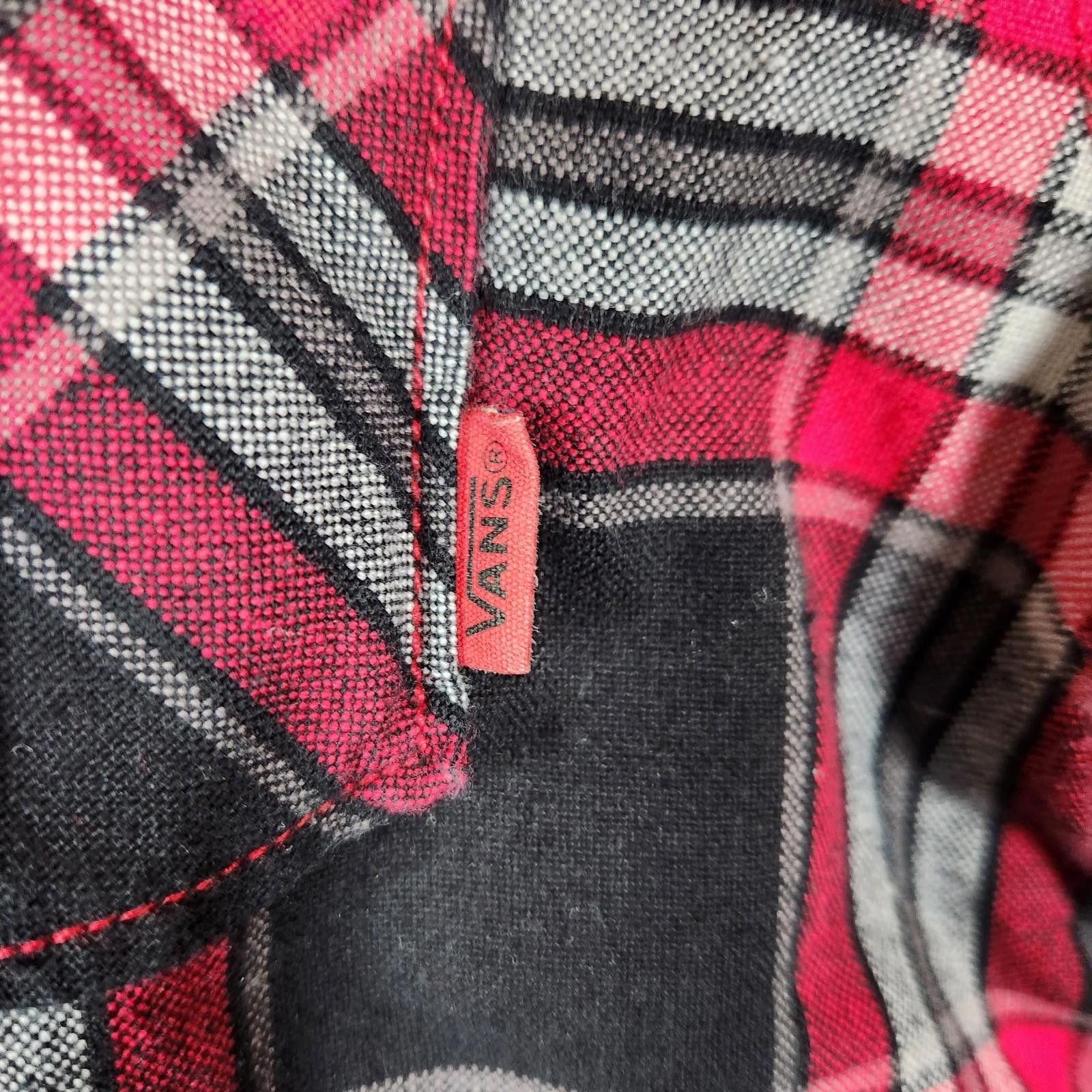 Vans Vans Off The Wall Lined Plaid Flannel Shirt Jacket Medium Size US M / EU 48-50 / 2 - 4 Thumbnail