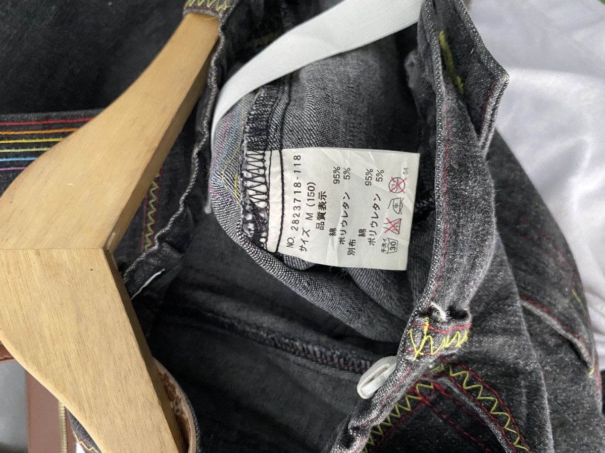 Angel Blue × Hysteric Glamour × Japanese Brand 2000s daisy lovers flared denim jeans Size 26" / US 2 / IT 38 - 6 Thumbnail